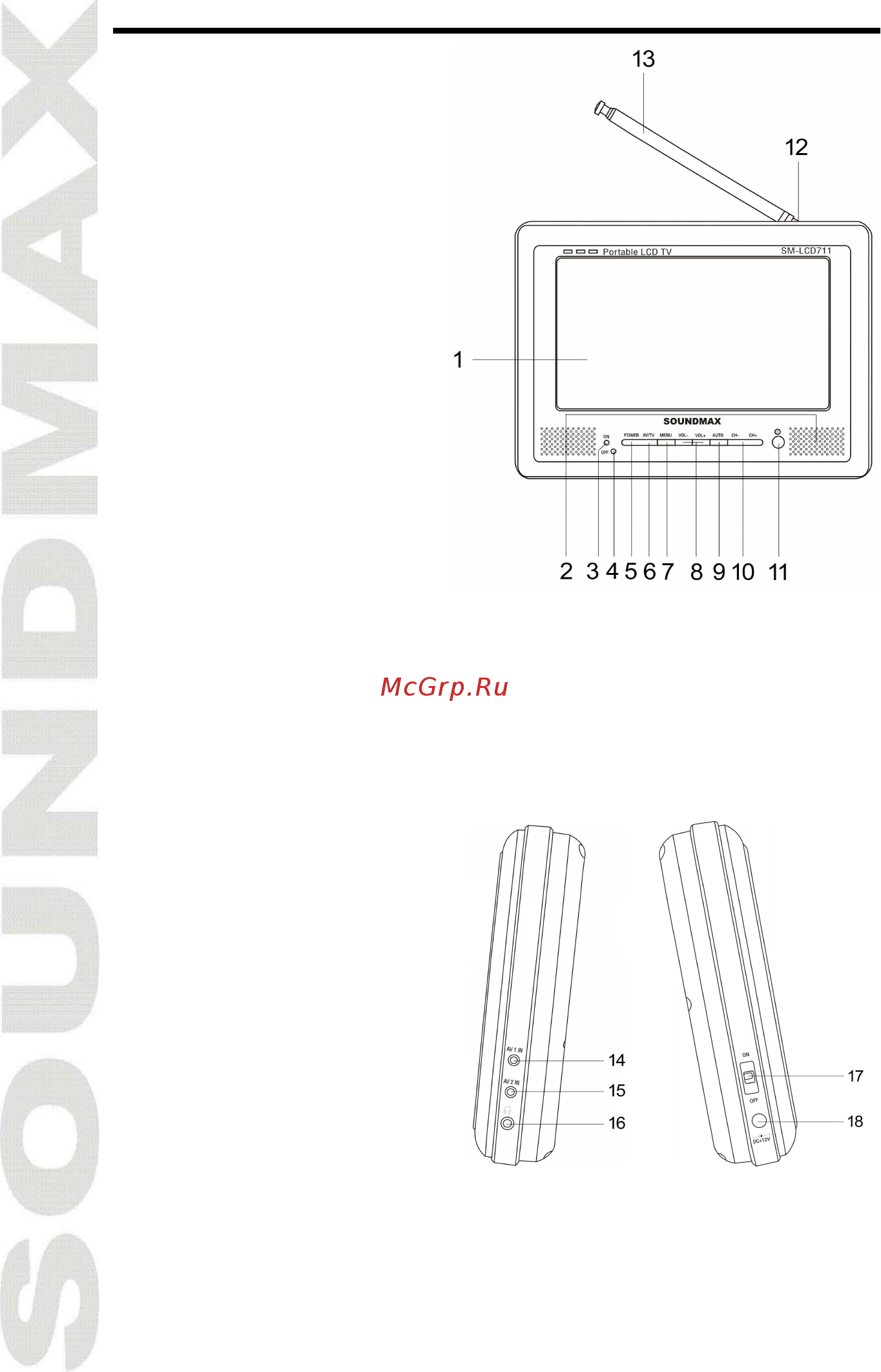 Soundmax SM-LCD711 [4/26] Aspect