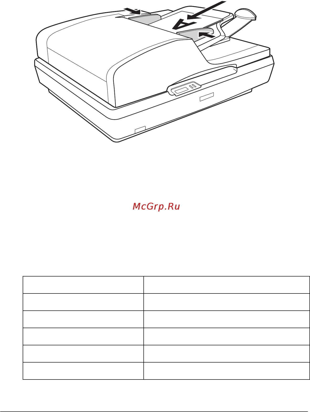 Epson GT-2500 [26/194] Характеристики документов