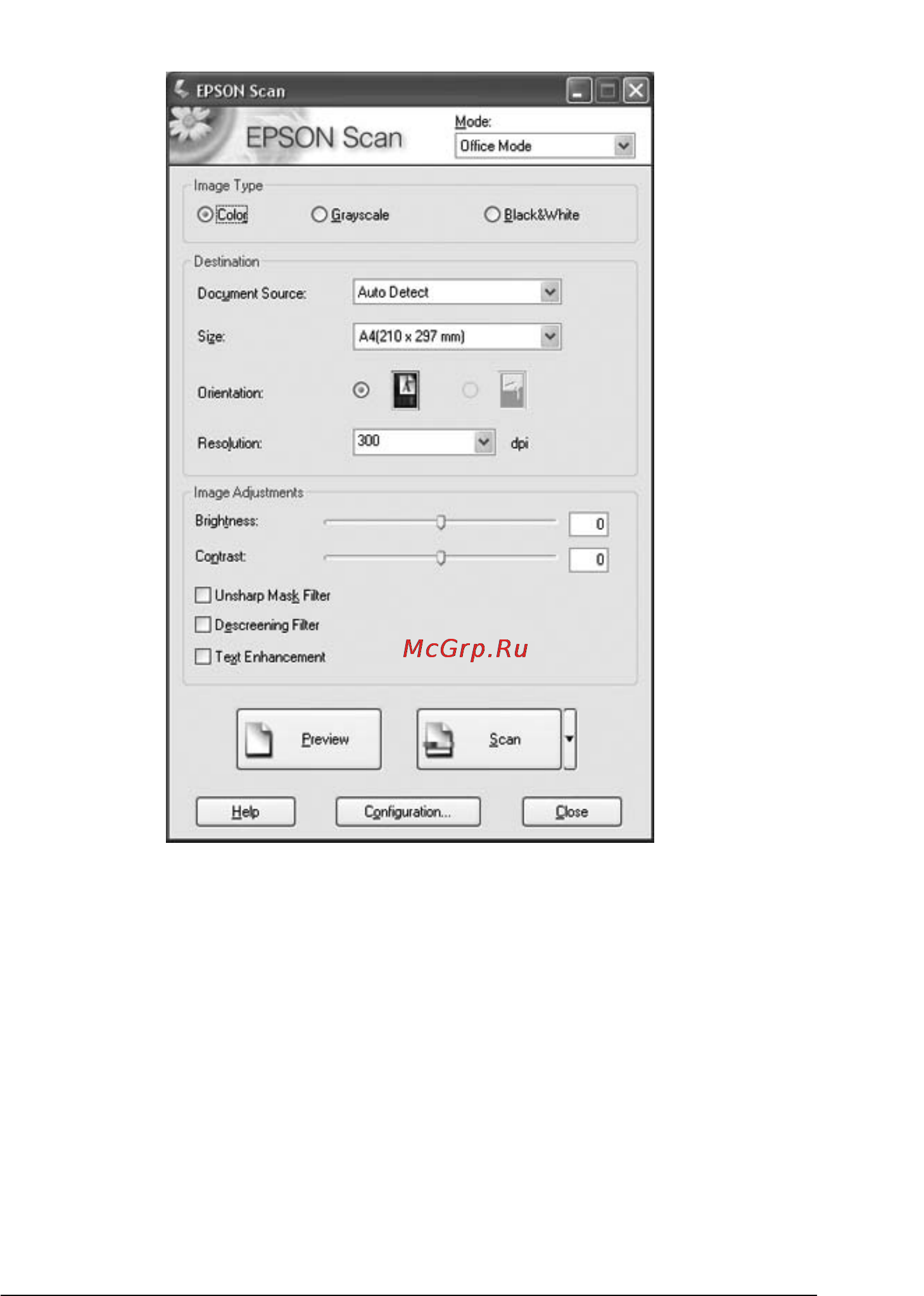 Epson GT-2500 Инструкция по эксплуатации онлайн [39/194] 49910