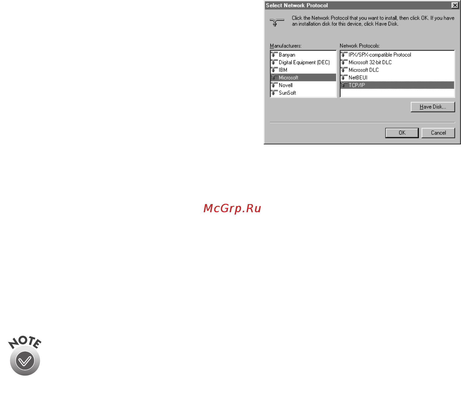 Epson GT-30000 [130/148] Assigning an ip address for windows 95 and windows 98 first release