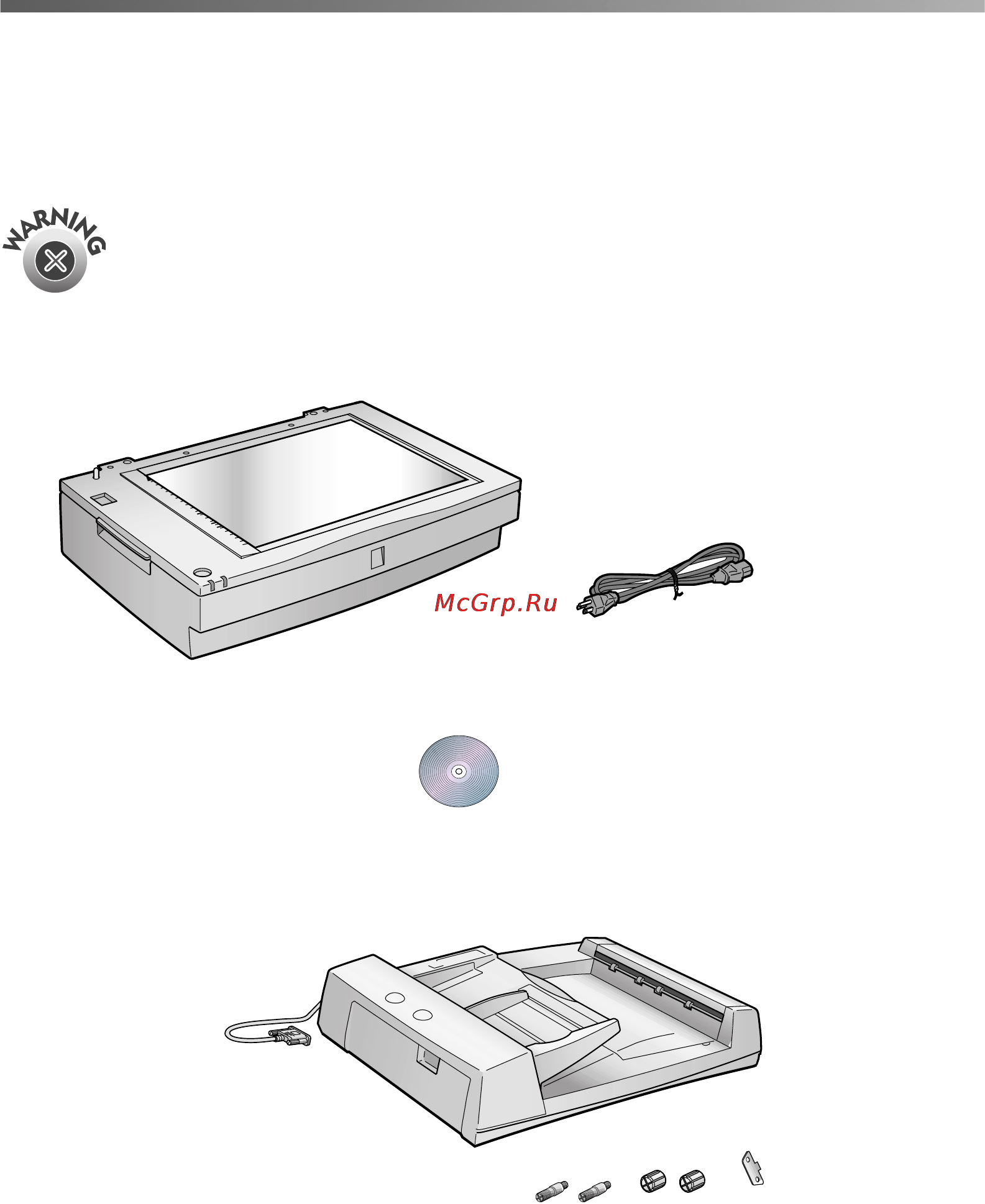 Epson GT-30000 [16/148] Along with this guide your epson gt 30000 comes with these items