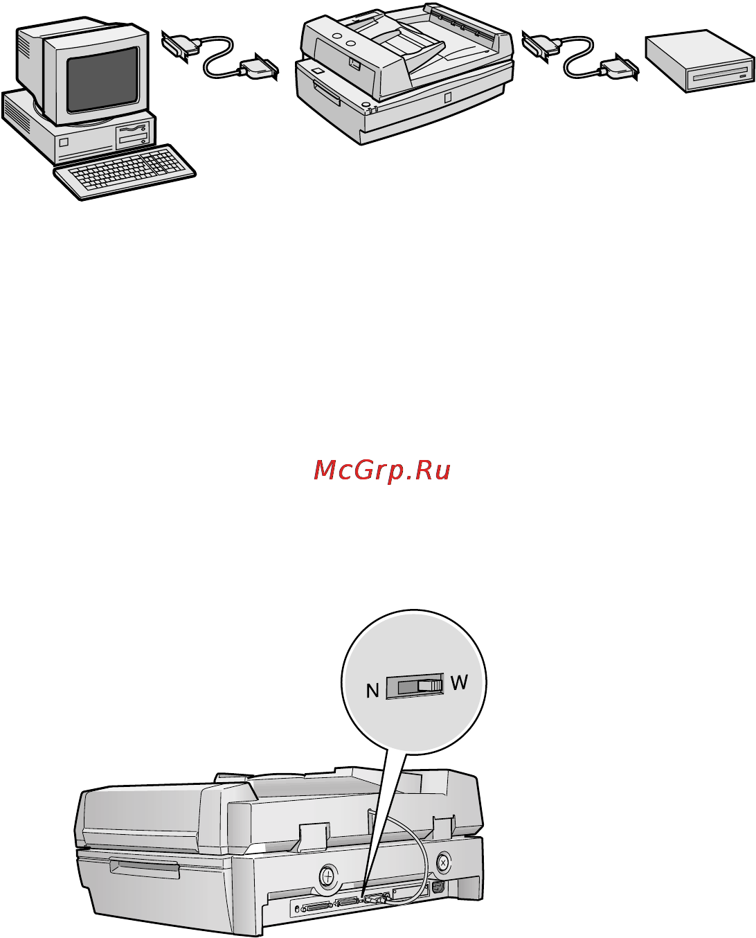 Epson GT-30000 [25/148] Setting the select switch