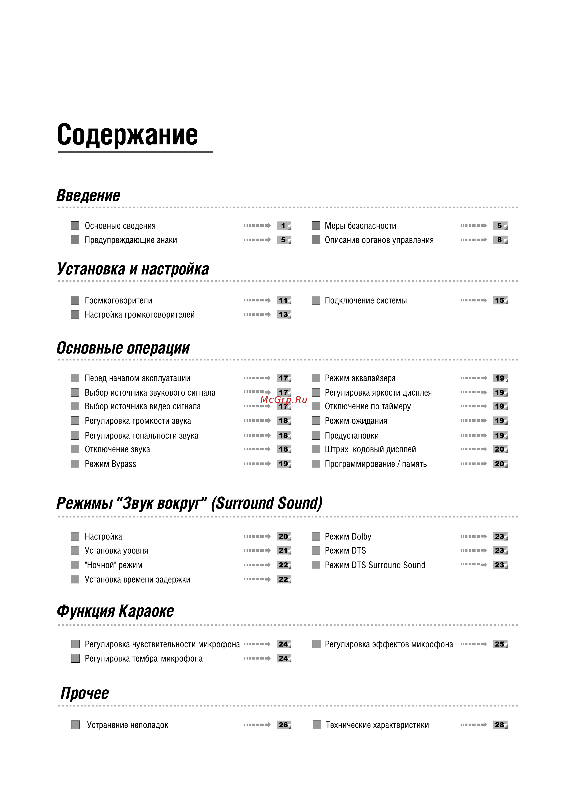 BBK AB209 [3/32] Основные операции
