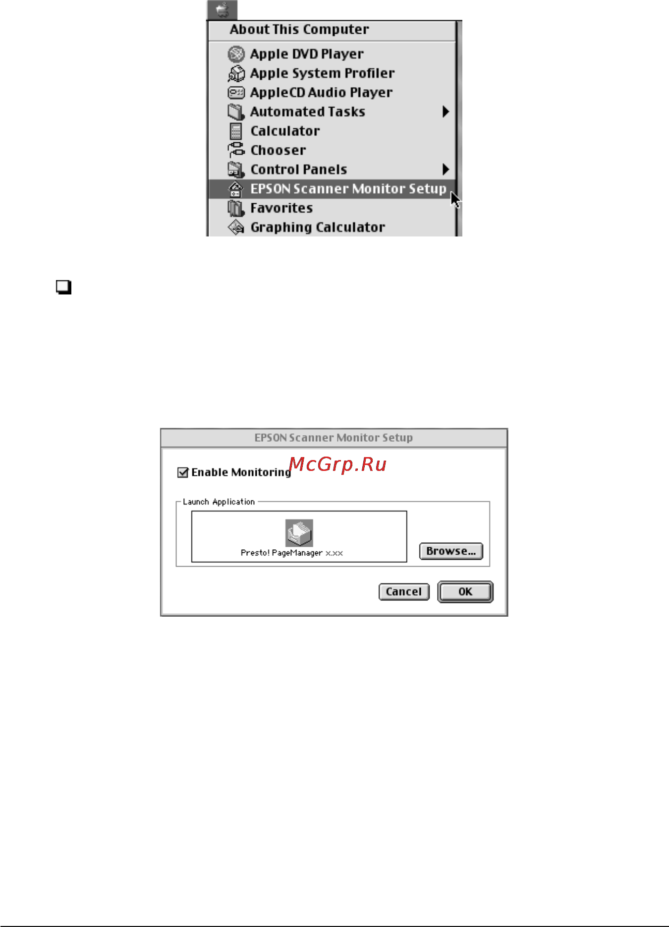Epson Perfection 1200S [94/152] Для пользователей macintosh