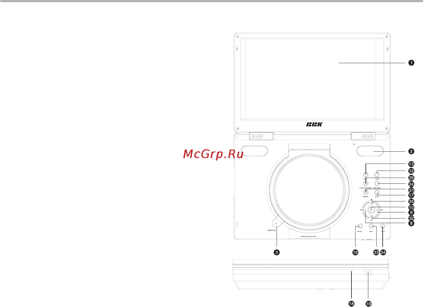 BBK DL385SI [8/47] Dl3103si