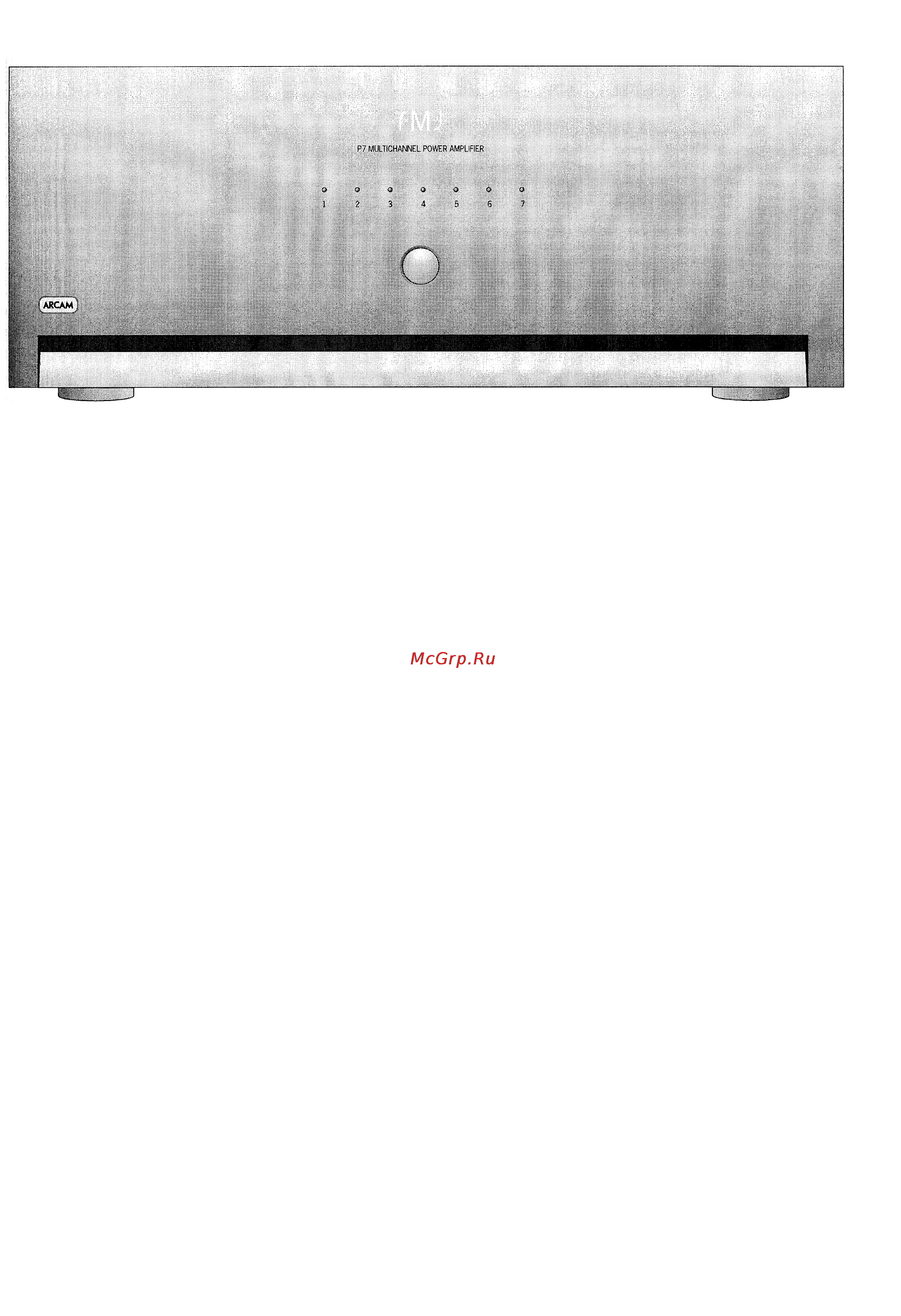 Arcam FMJ P7 [7/12] Управление вашим р7