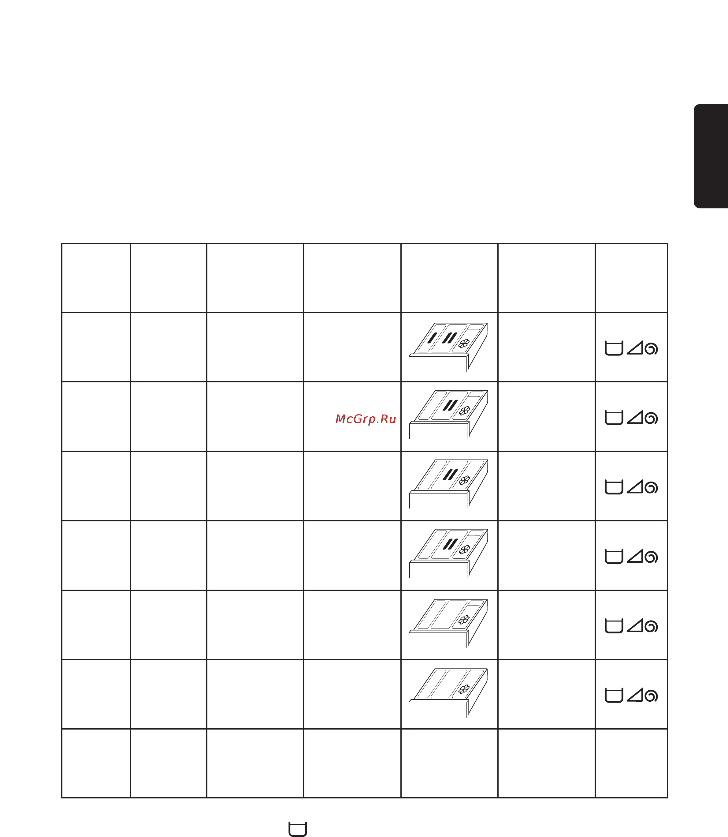 Zanussi FLS 1002 V [9/40] Washing programmes