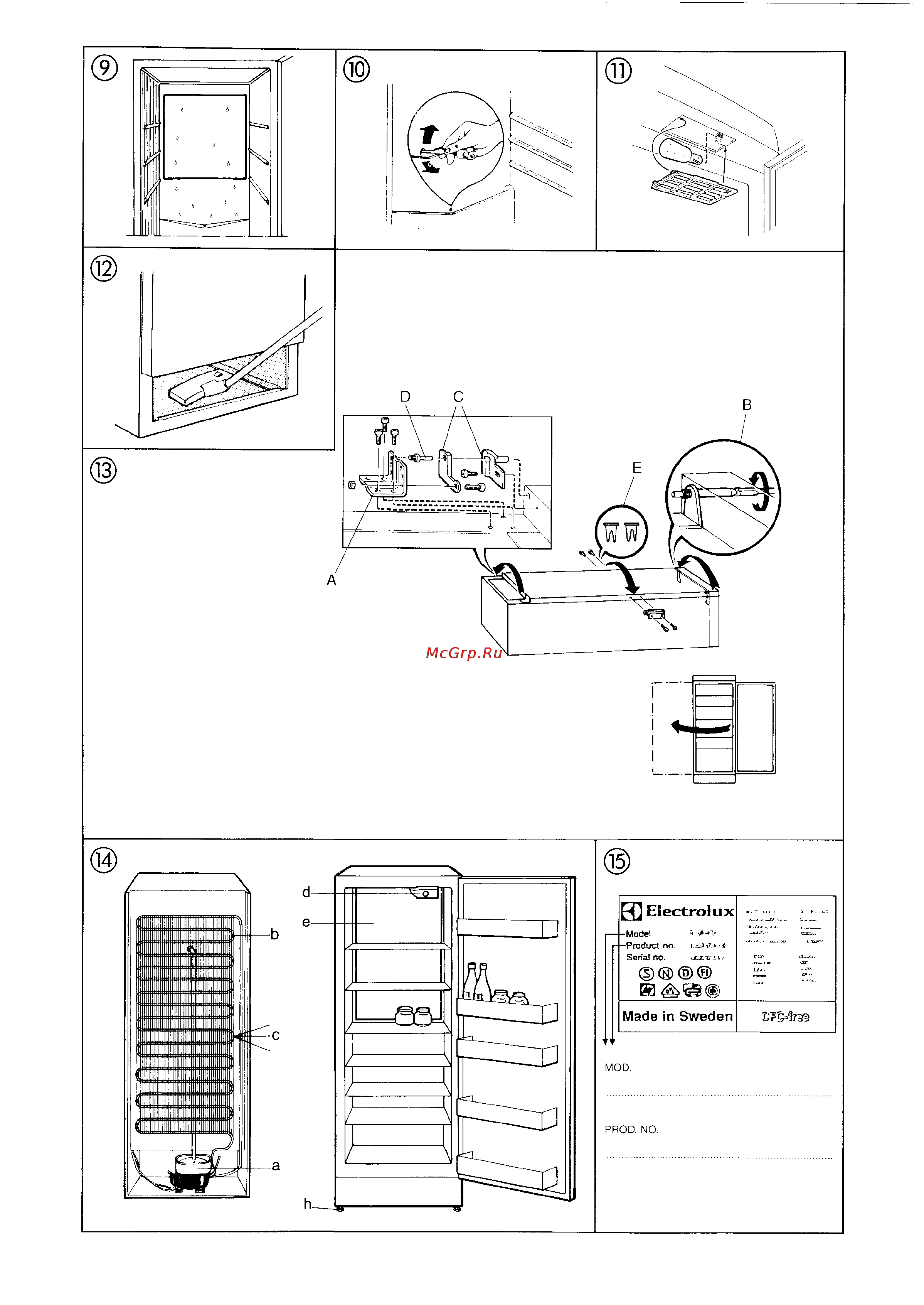 Electrolux ER 8218 C Инструкция по эксплуатации онлайн [10/10] 50092
