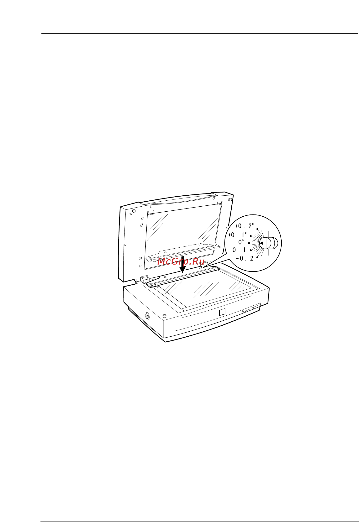 Epson Expression 1640XL [109/138] Регулирование угла направляющей для сканирования прозрачных материалов