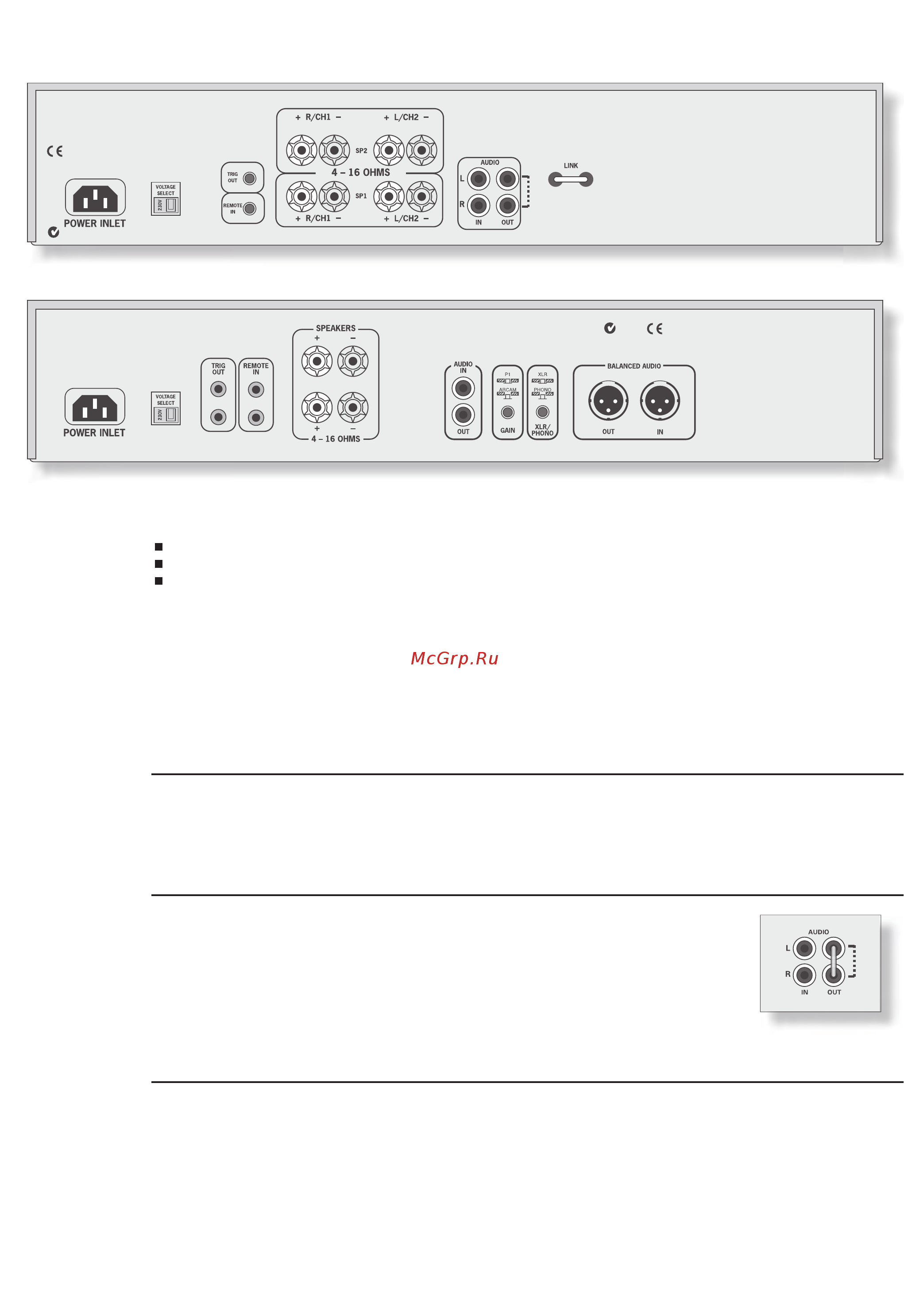 Arcam FMJ C31 [10/17] Установка усилителей мощности p35 и p1