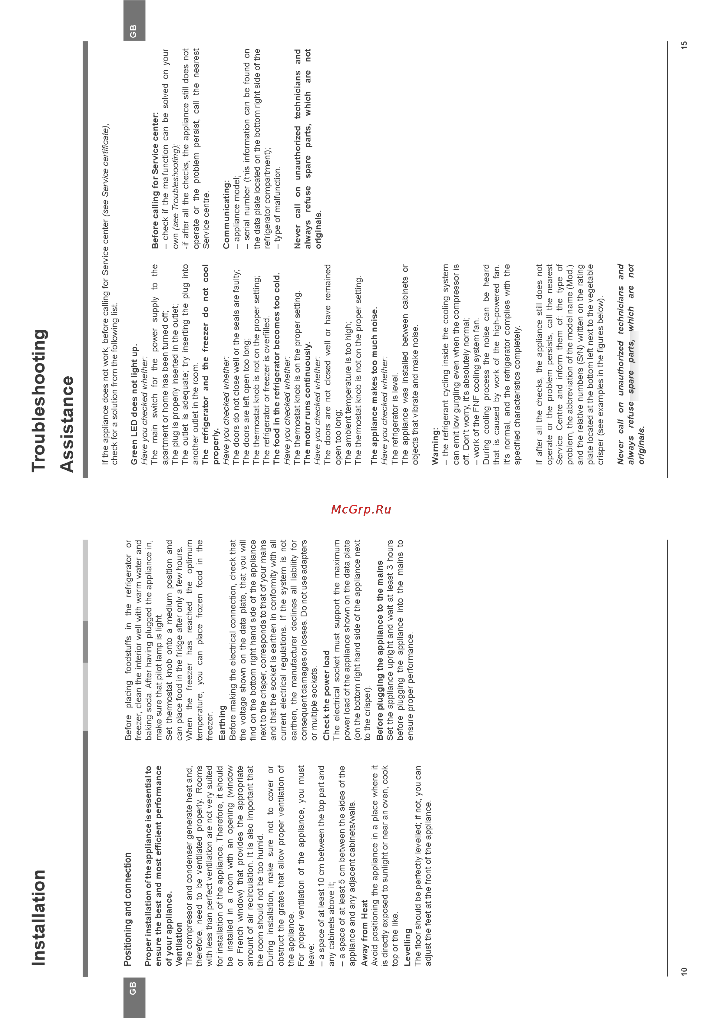 Hotpoint-Ariston HBM 1201.4 X F [10/12] Assistance