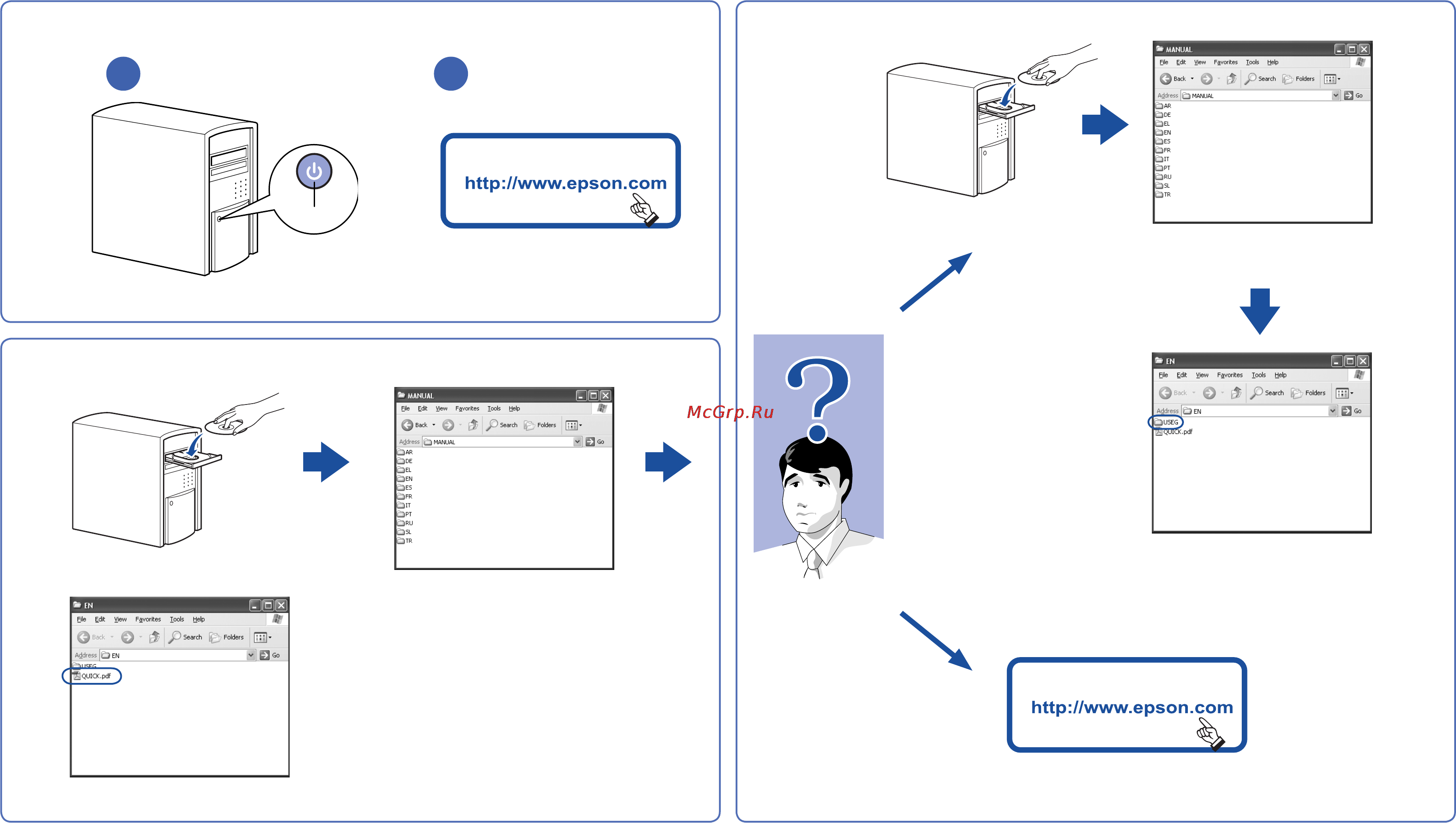 Epson PLQ-22CS [4/4] Make sure to read the quick reference ﬁ rst before using the printer