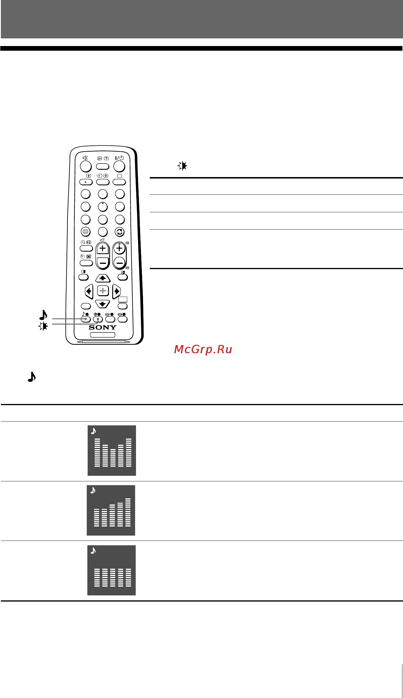 Sony KV-SR292 [11/59] Selecting the picture and sound modes
