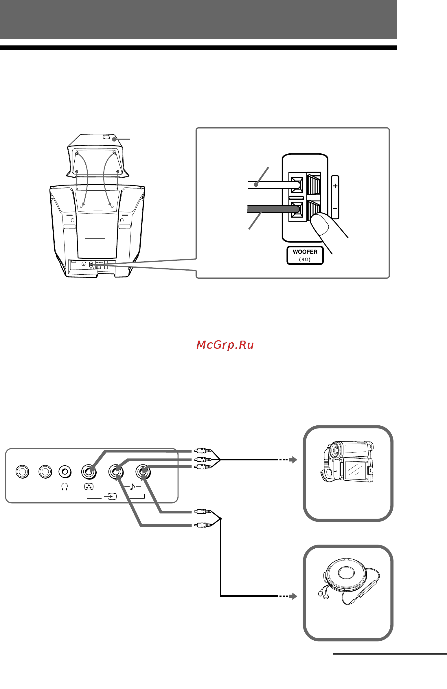 Sony KV-SR292 [54/59] X подключение дополнительных компонентов