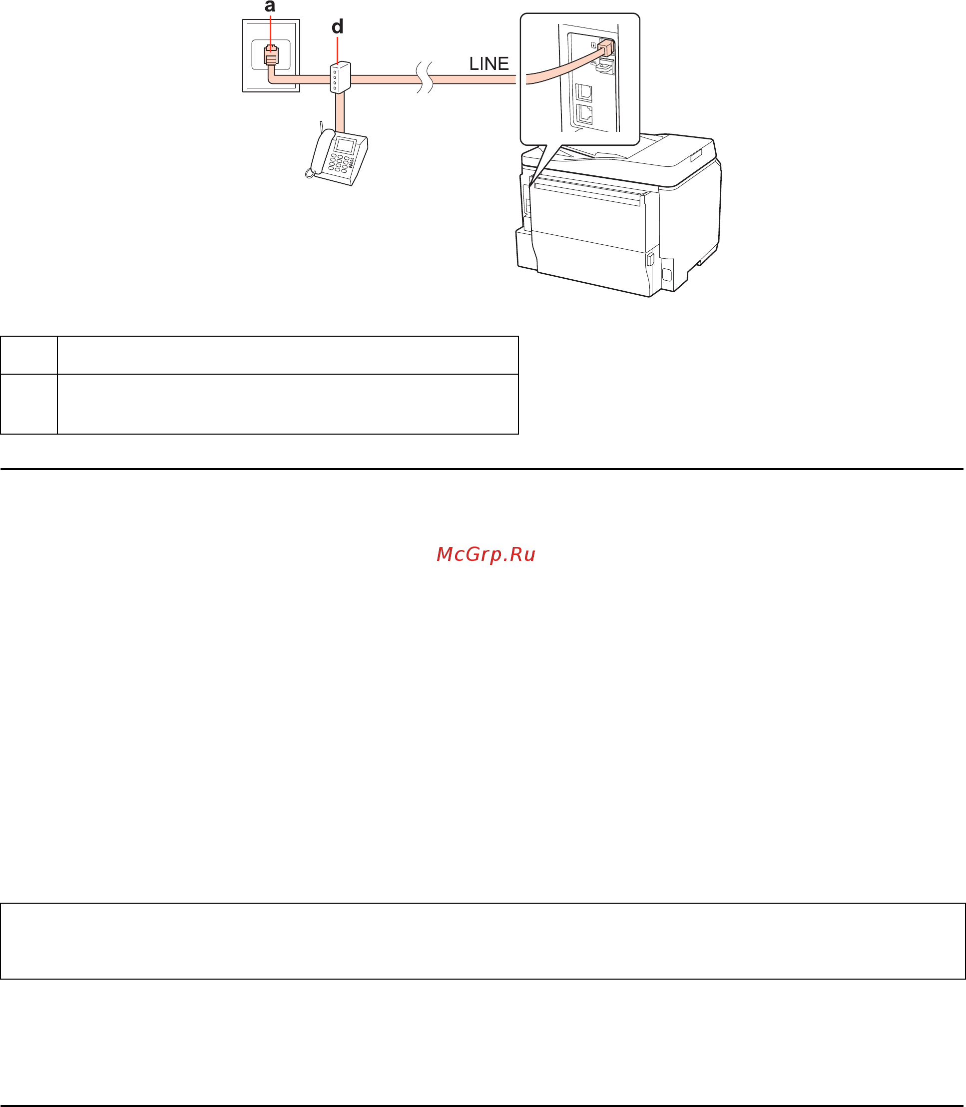 Epson WorkForce Pro WP-4525DNF [101/205] Подключение к isdn два телефонных номера