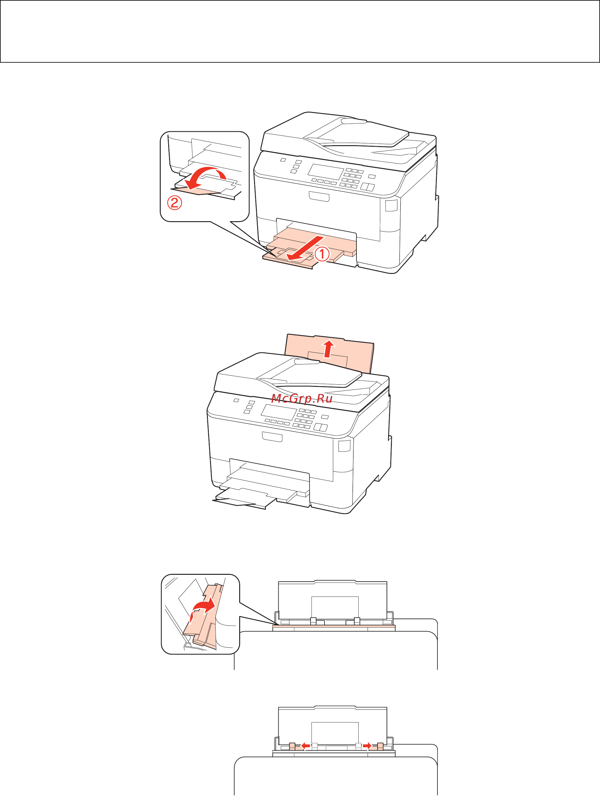 Epson WorkForce Pro WP-4525DNF [31/205] Обращение с бумагой