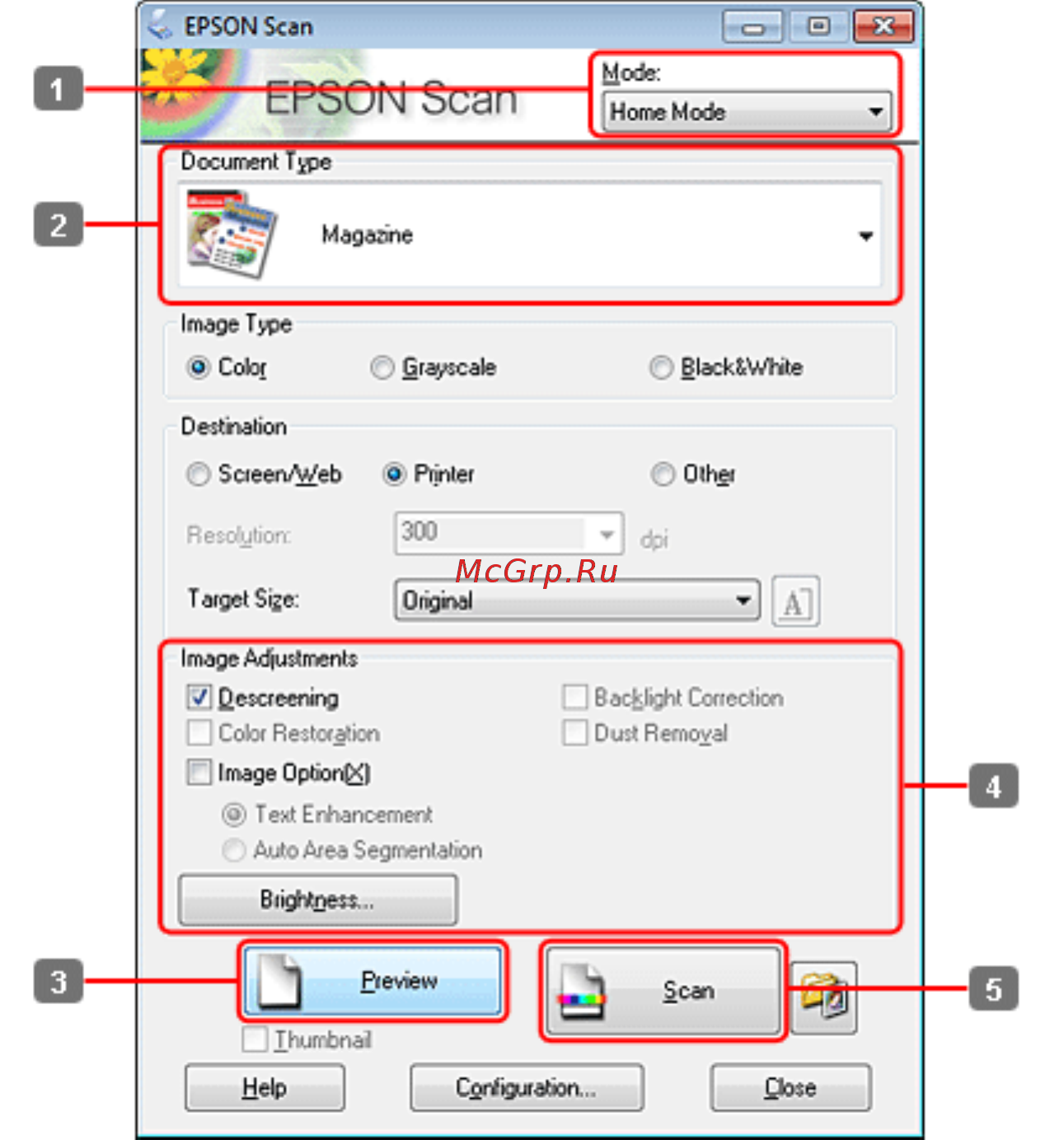 Epson WorkForce Pro WP-4515DN [84/205] Сканирование