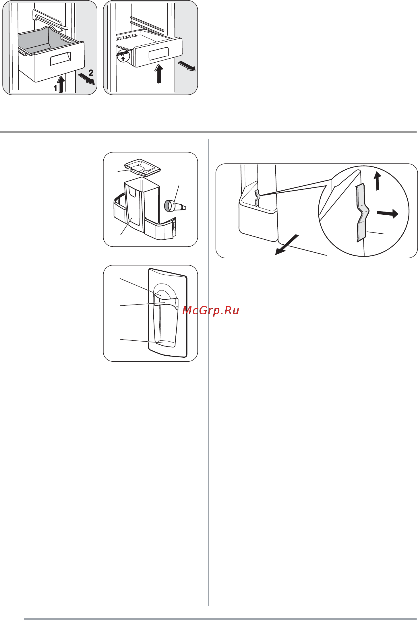 Zanussi ZRB836MW [6/32] Easywater sebilin kullanımı