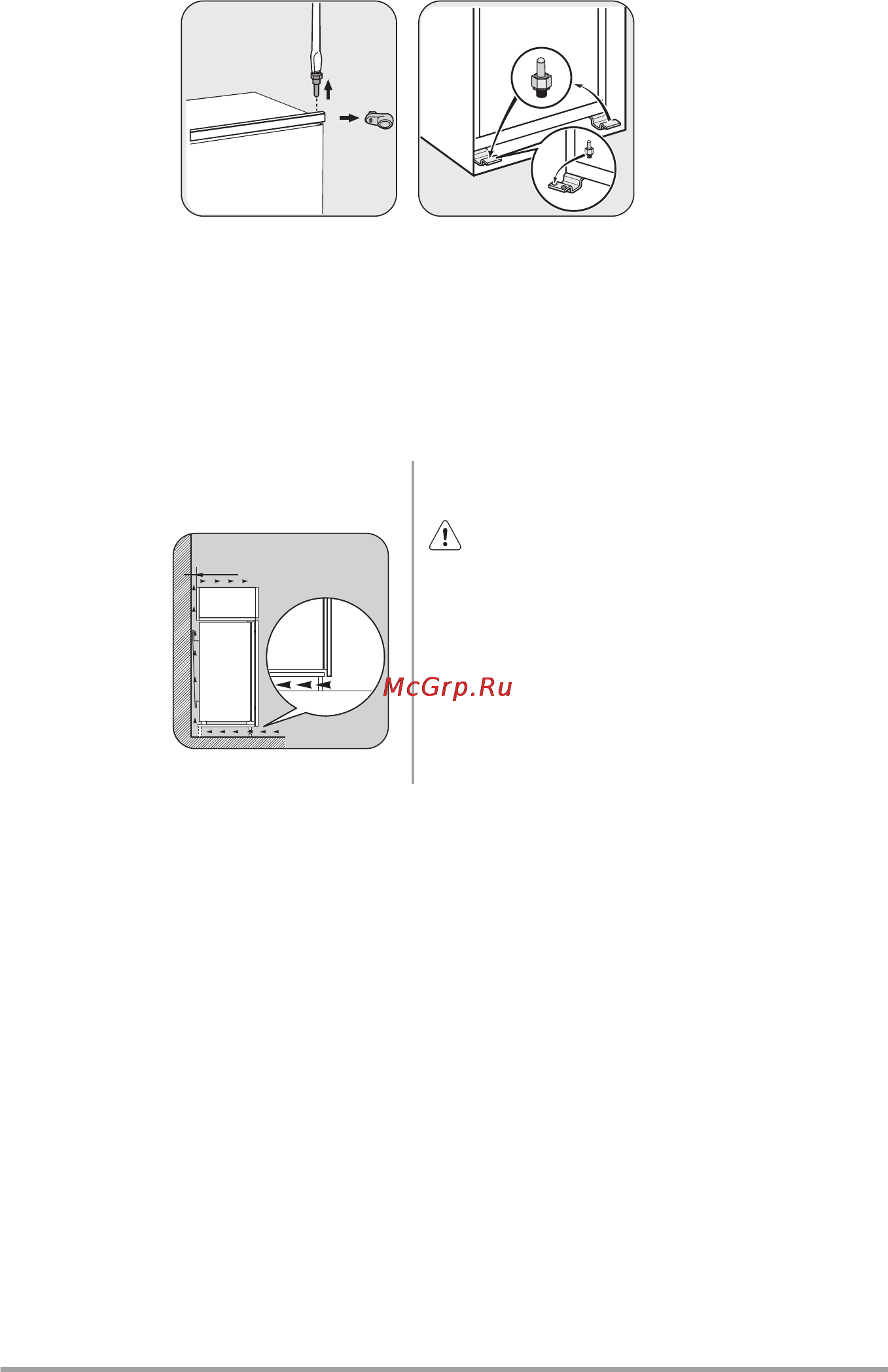 Zanussi ZBA3224A [24/84] Менување на страната на отворање