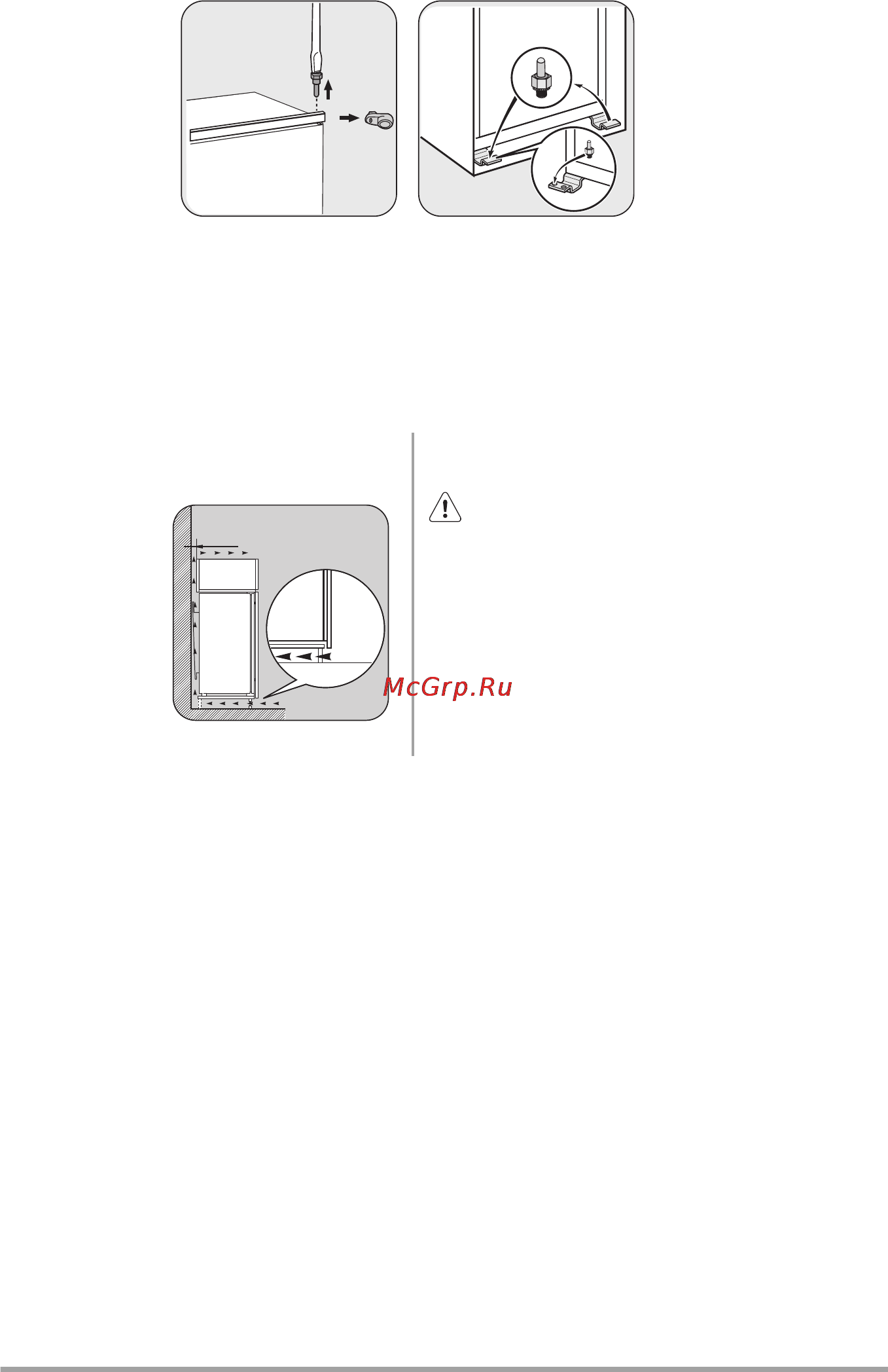 Zanussi ZBA3224A [52/84] Захтеви у погледу проветравања