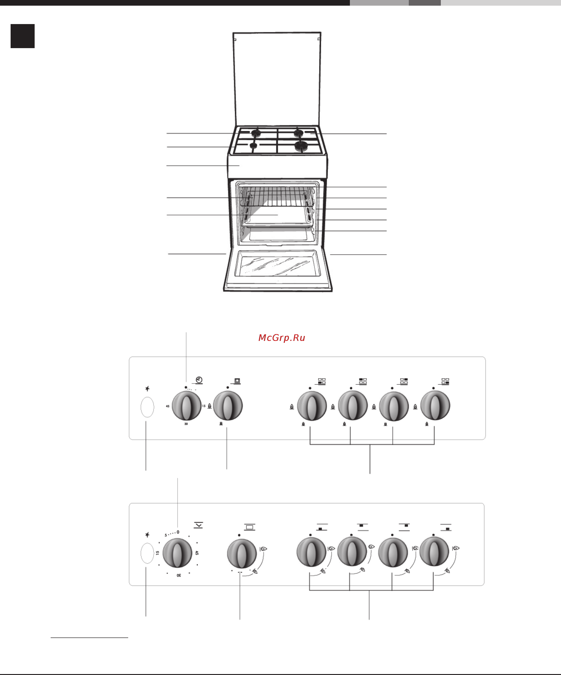 Hotpoint-Ariston KNJ1G27(W)/RU [8/14] Поддерживающая решетка для посуды