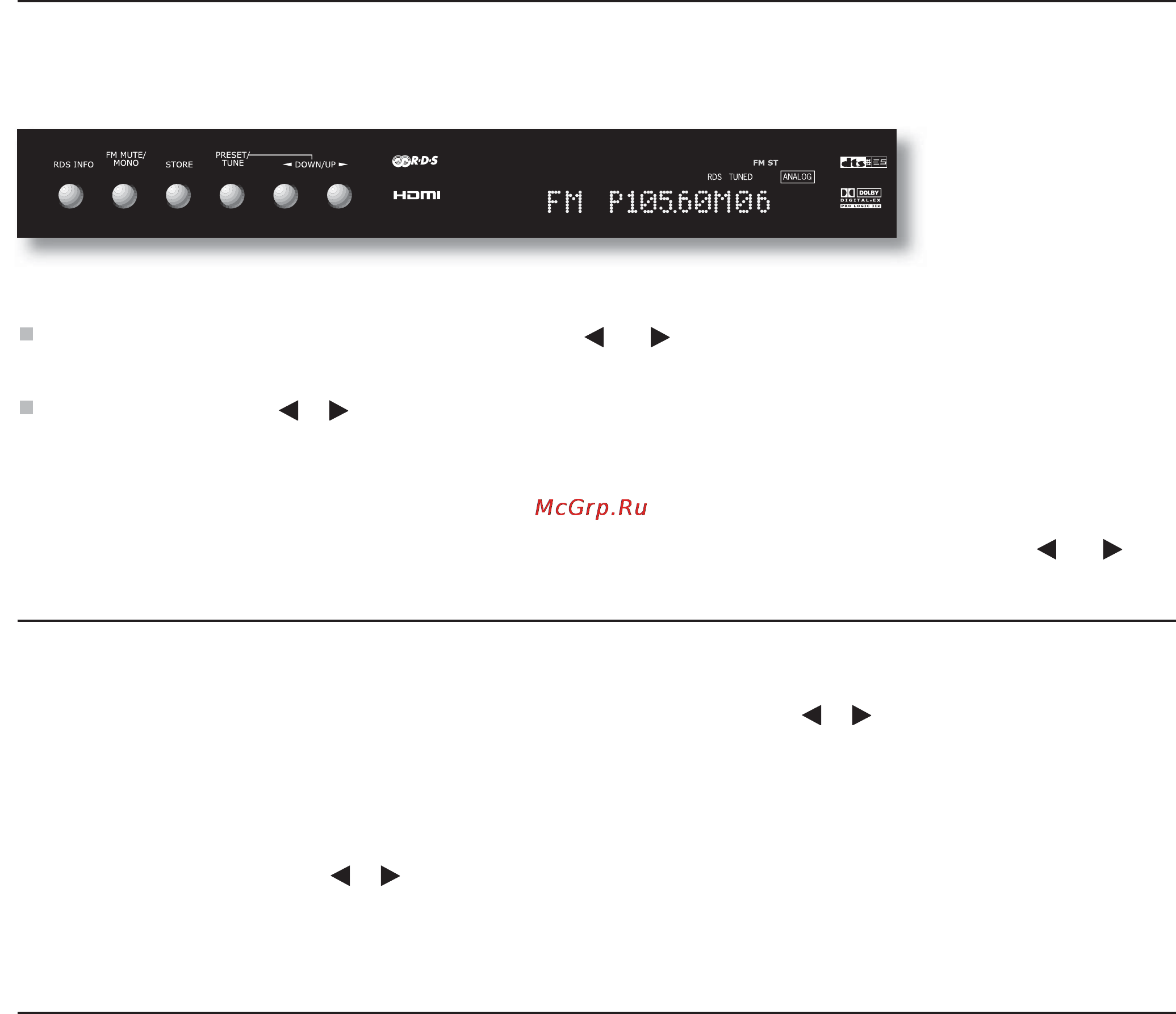 Arcam AVR350 [23/48] Использование тюнера
