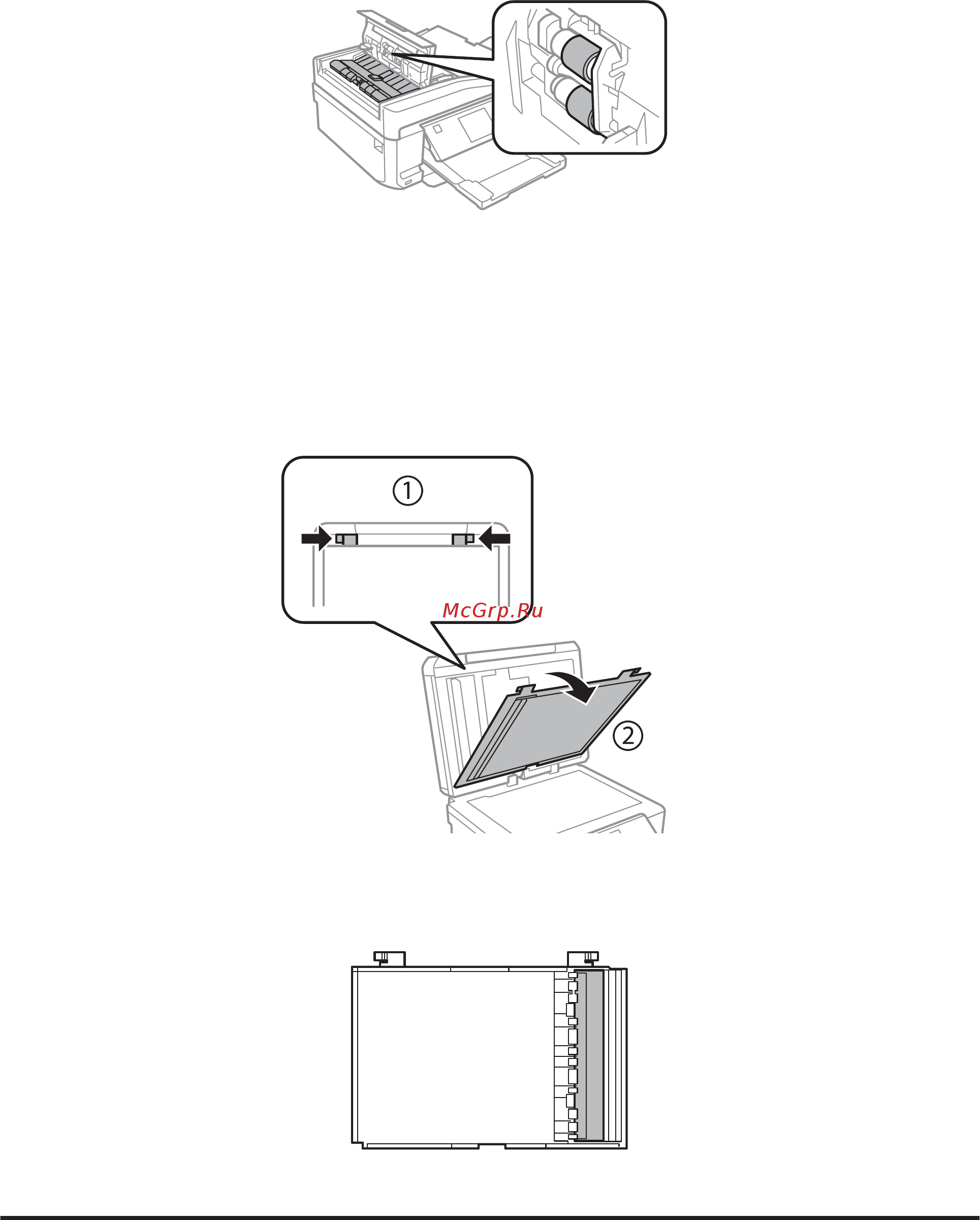 Epson XP-600 [137/199] Очистка внутренних деталей устройства