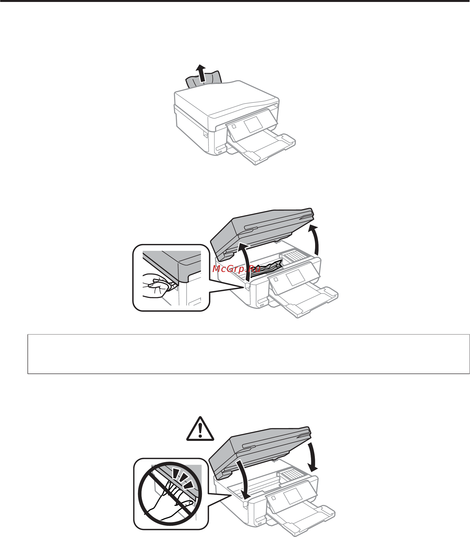 Epson XP-600 [152/199] Извлечение замятой бумаги из устройства