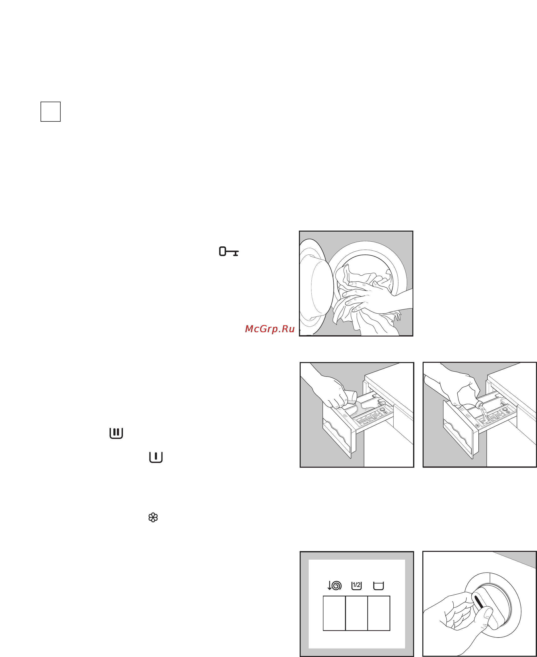 Zanussi FL 726 CN [14/39] Operating sequence