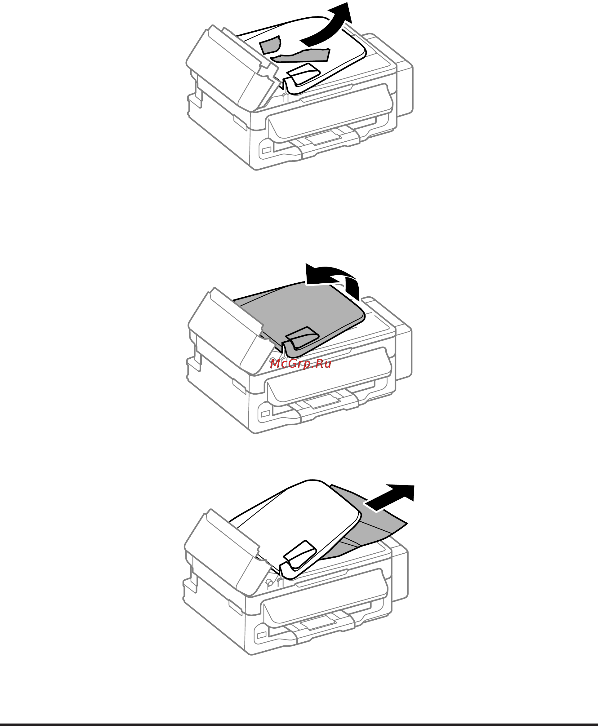 Epson L550 [116/155] Предотвращение замятия бумаги