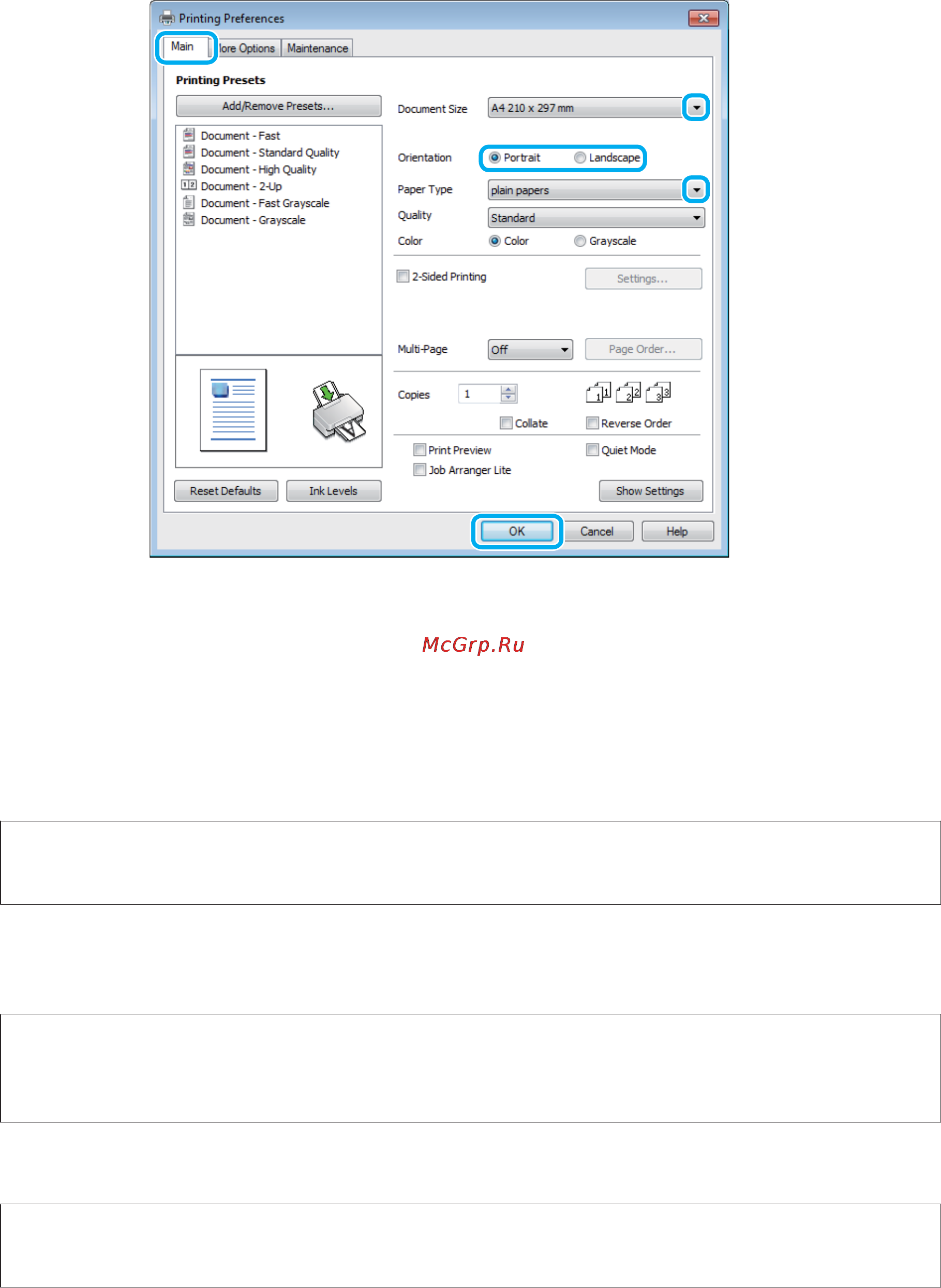 Epson L550 Инструкция по эксплуатации онлайн [32/155] 50259