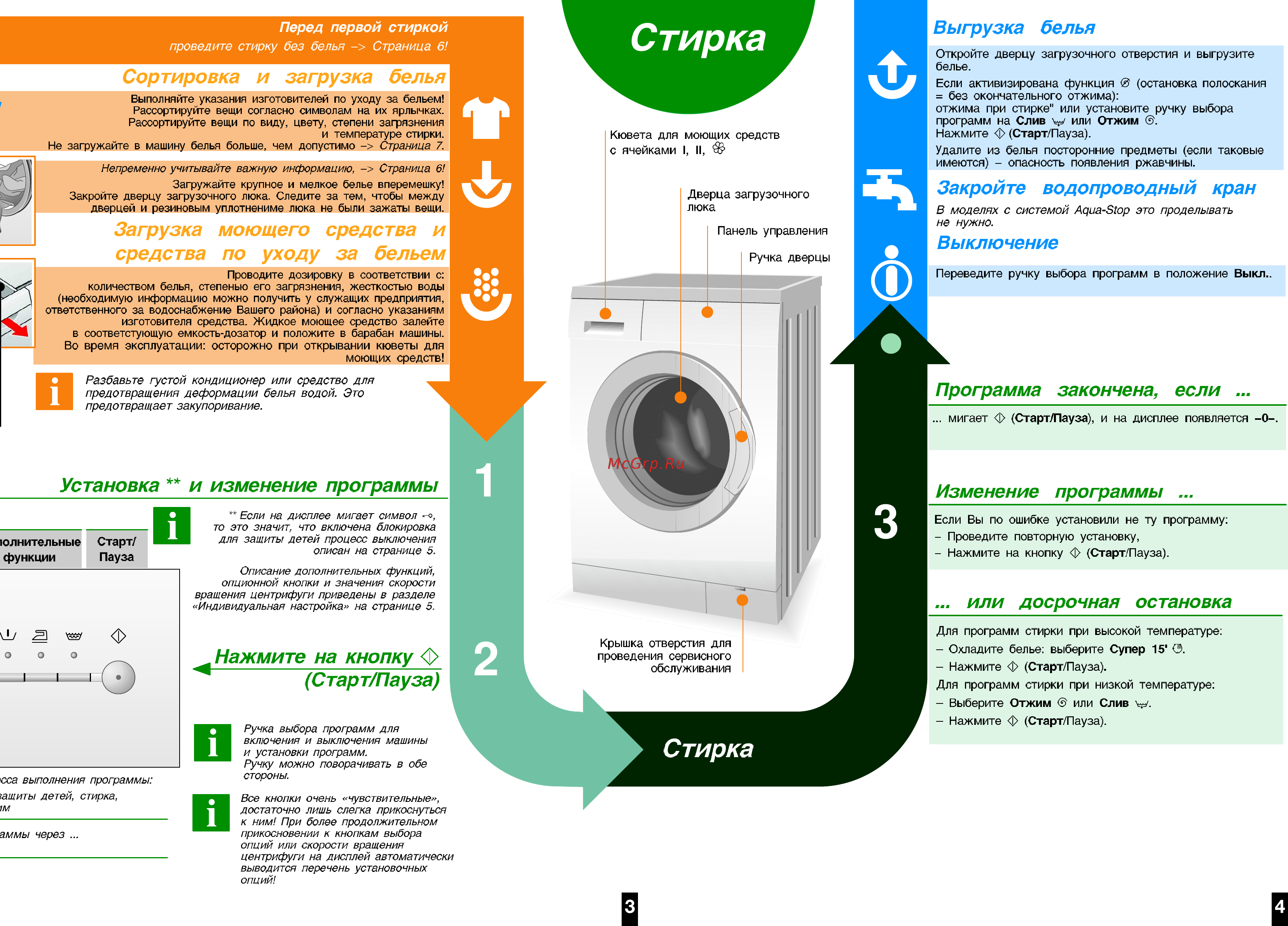 Siemens WS10X35AOE [6/10] Стирка