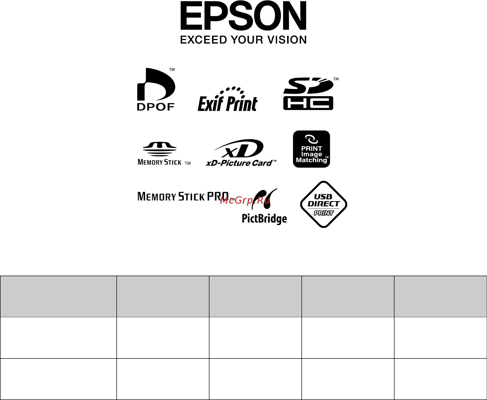 Epson Stylus CX8300 Инструкция по эксплуатации онлайн [32/32] 50326