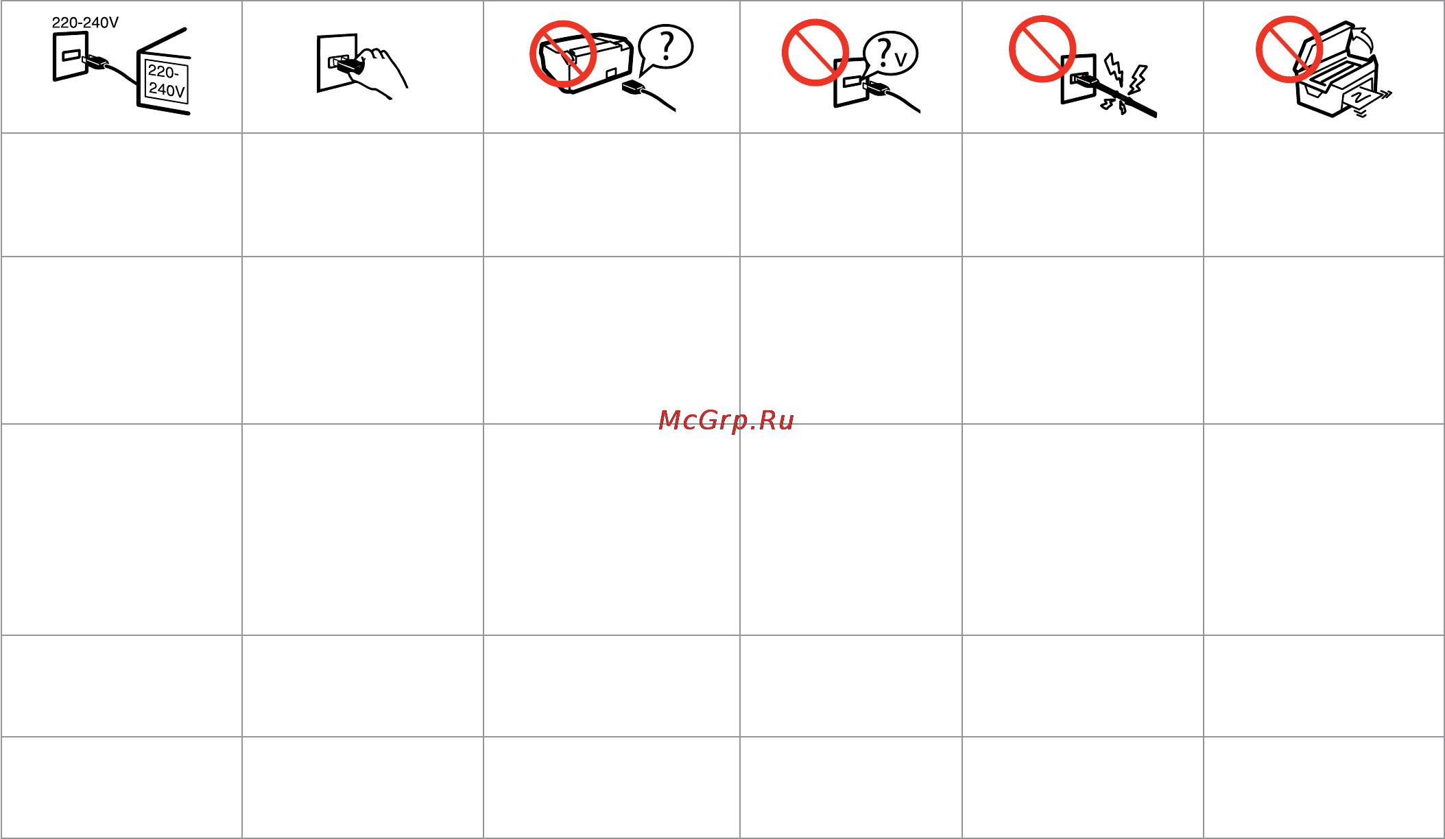 Epson Stylus Office BX320FW [10/116] Important safety instructions