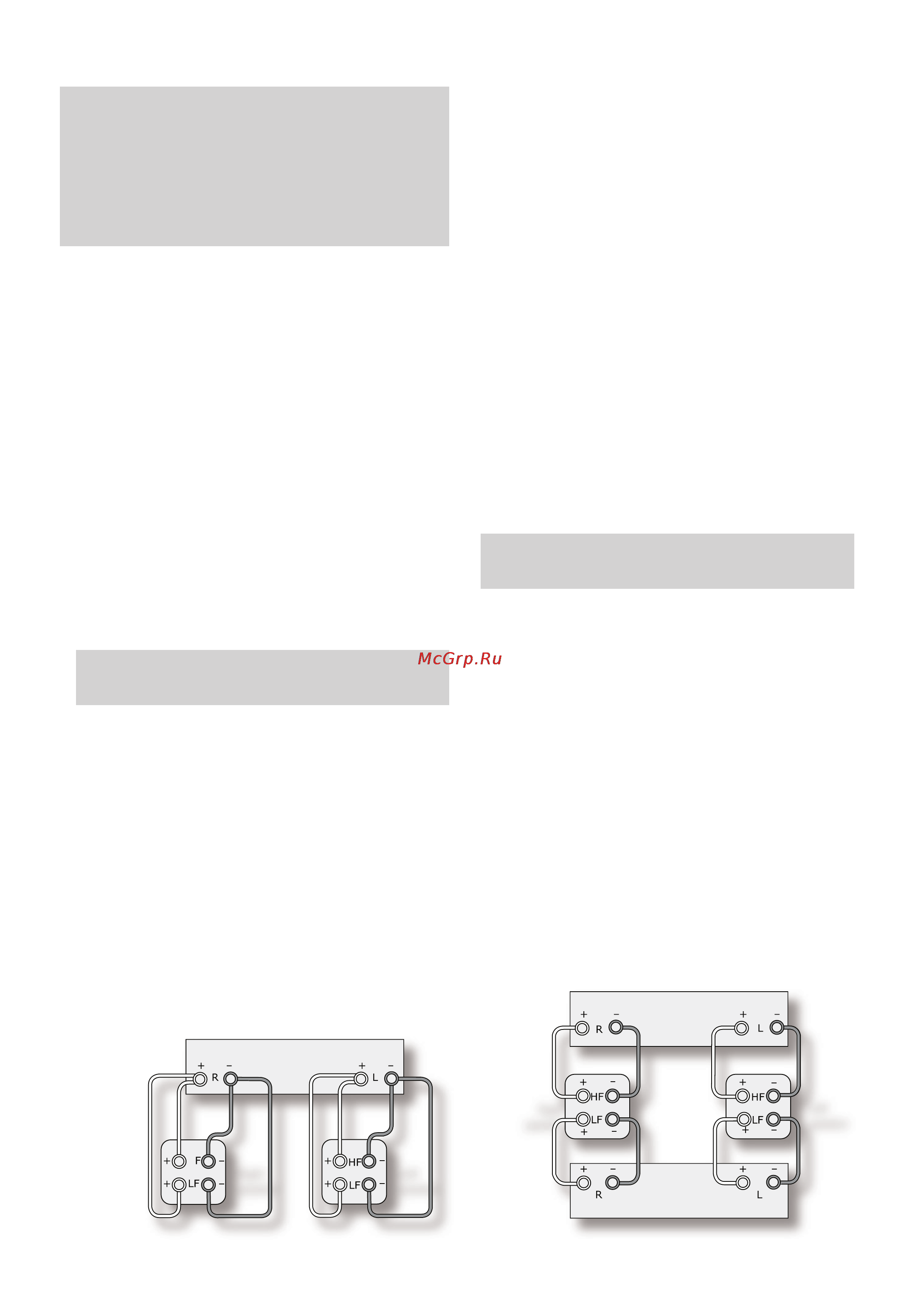 Arcam A70 [10/12] Двухпроводное bi wiring и двухусилительное bi amping подключение акустических систем