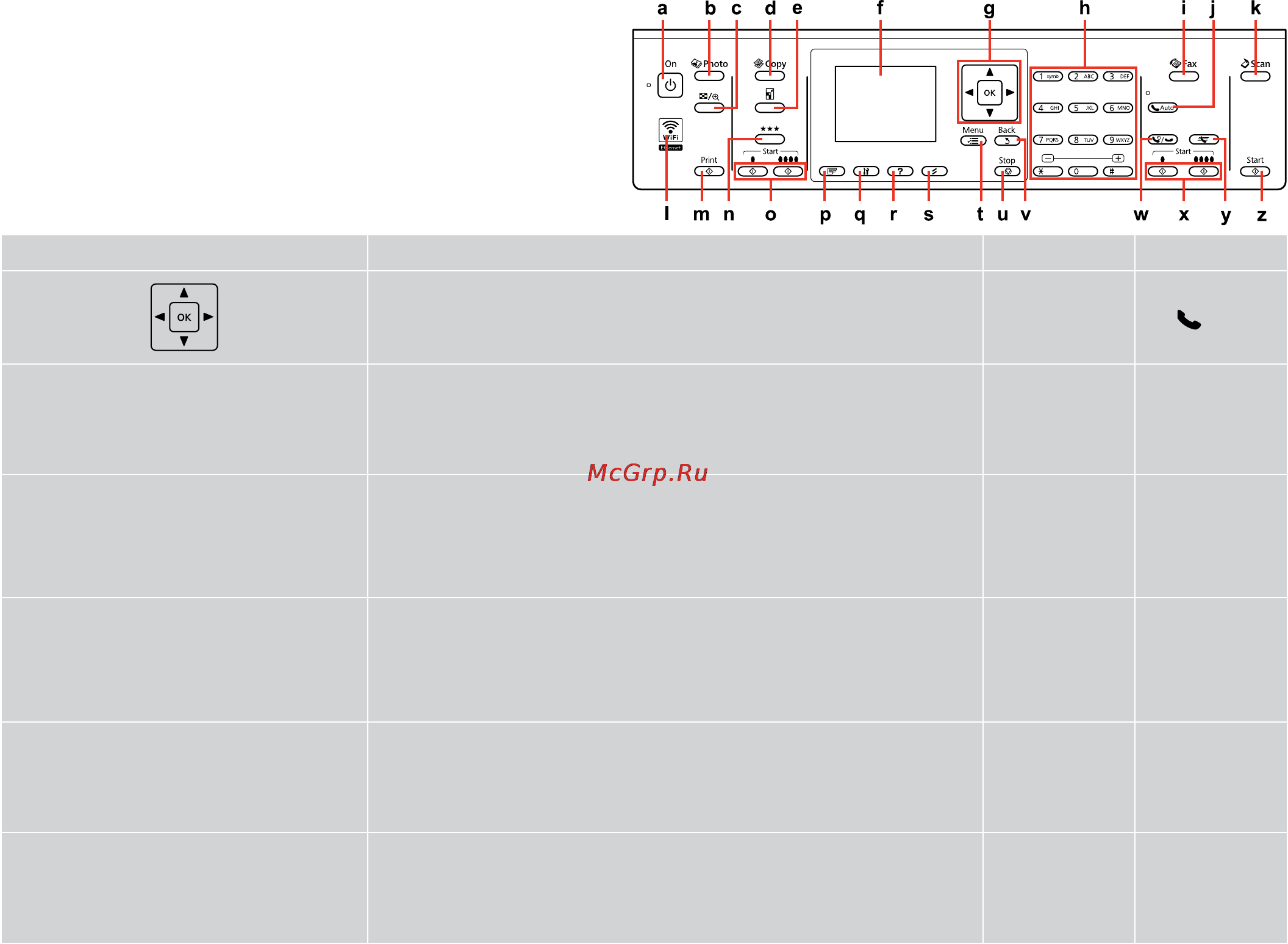 Epson Stylus Office BX625FWD [16/160] G h i j