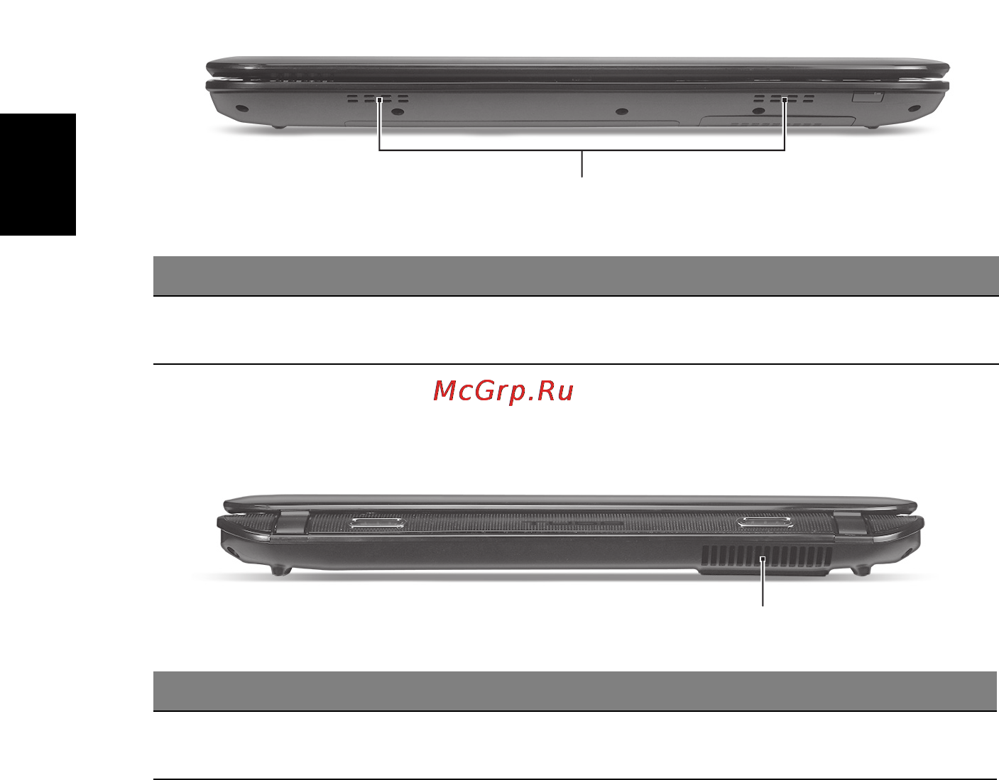 Acer Aspire 5942G-728G64Bi [8/14] Вид спереди с закрытой крышкой