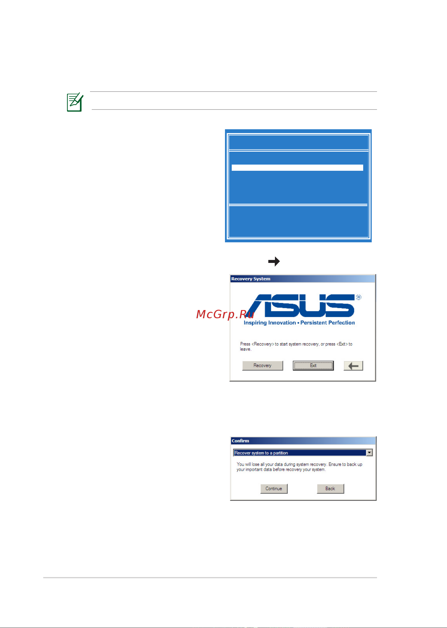Asus EEE PC 1011CX Black [50/66] Использование usb устройства usb восстановление