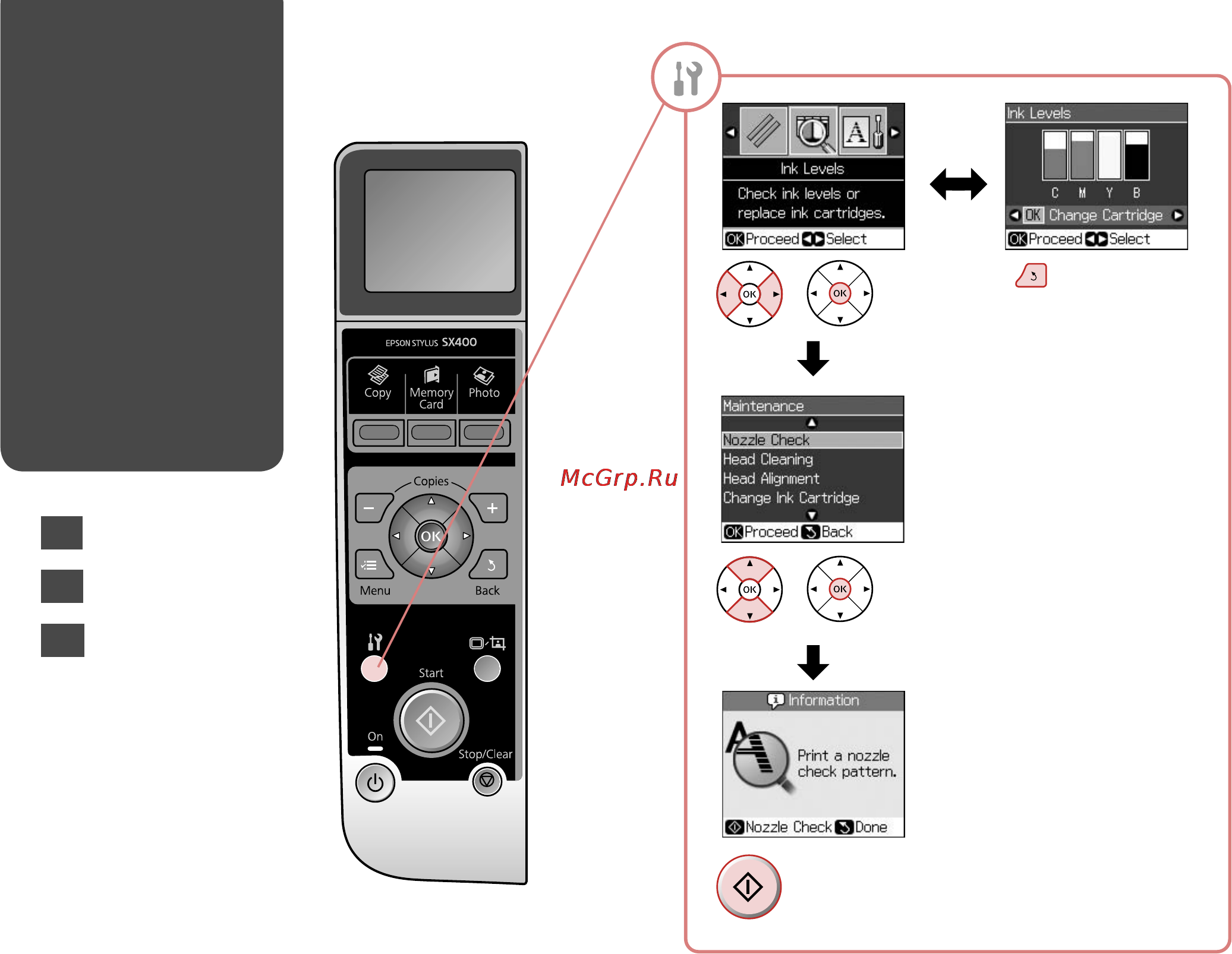 Epson Stylus TX409 Инструкция по эксплуатации онлайн [52/76] 50416