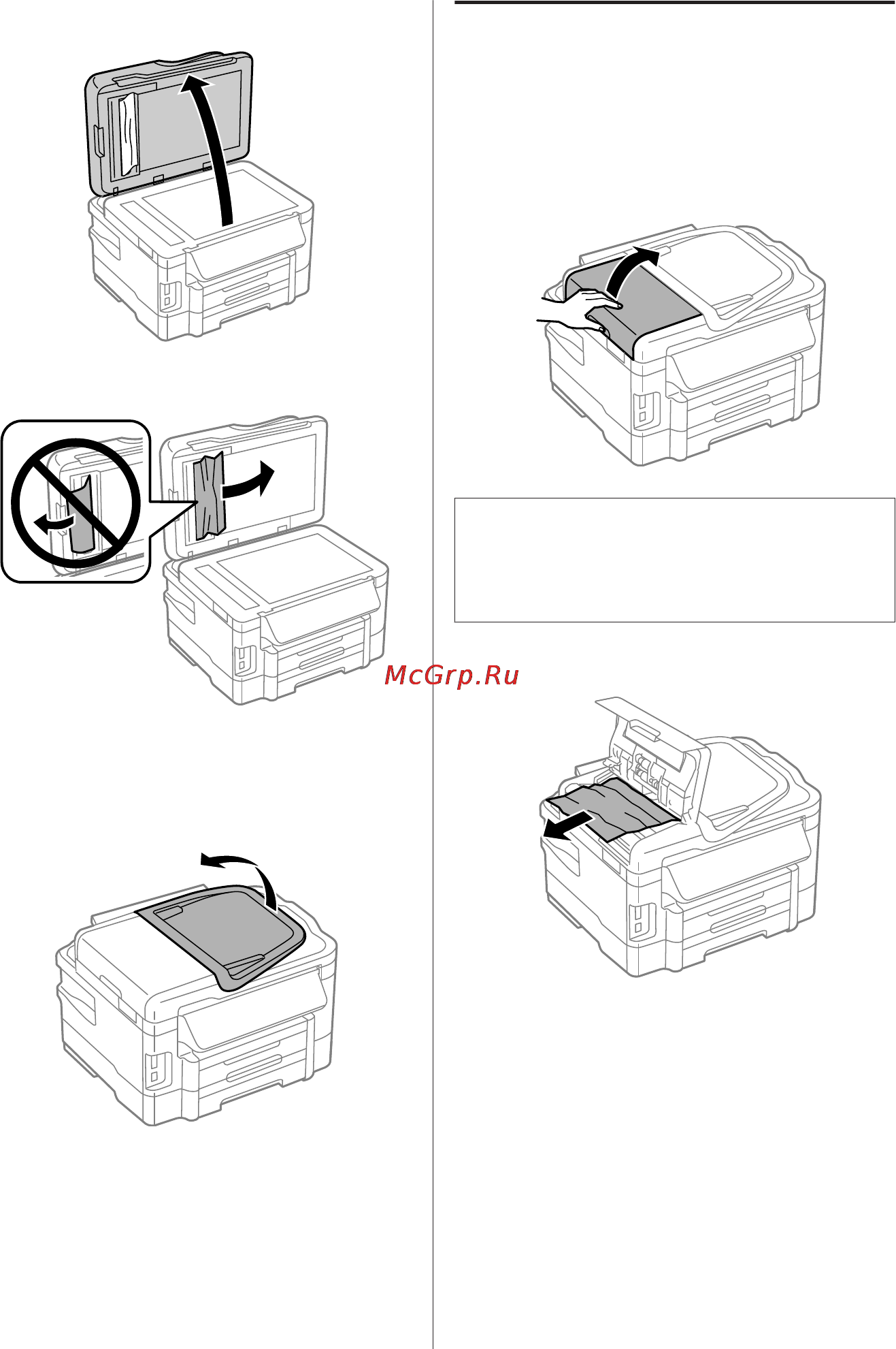 Epson WorkForce WF-3520DWF [103/132] ﺔﻟازإ قرﻮﻟا ﴩﺤﻨﳌا ﰲ ةﺪﺣو ﺔﻳﺬﻐﺘﻟا
