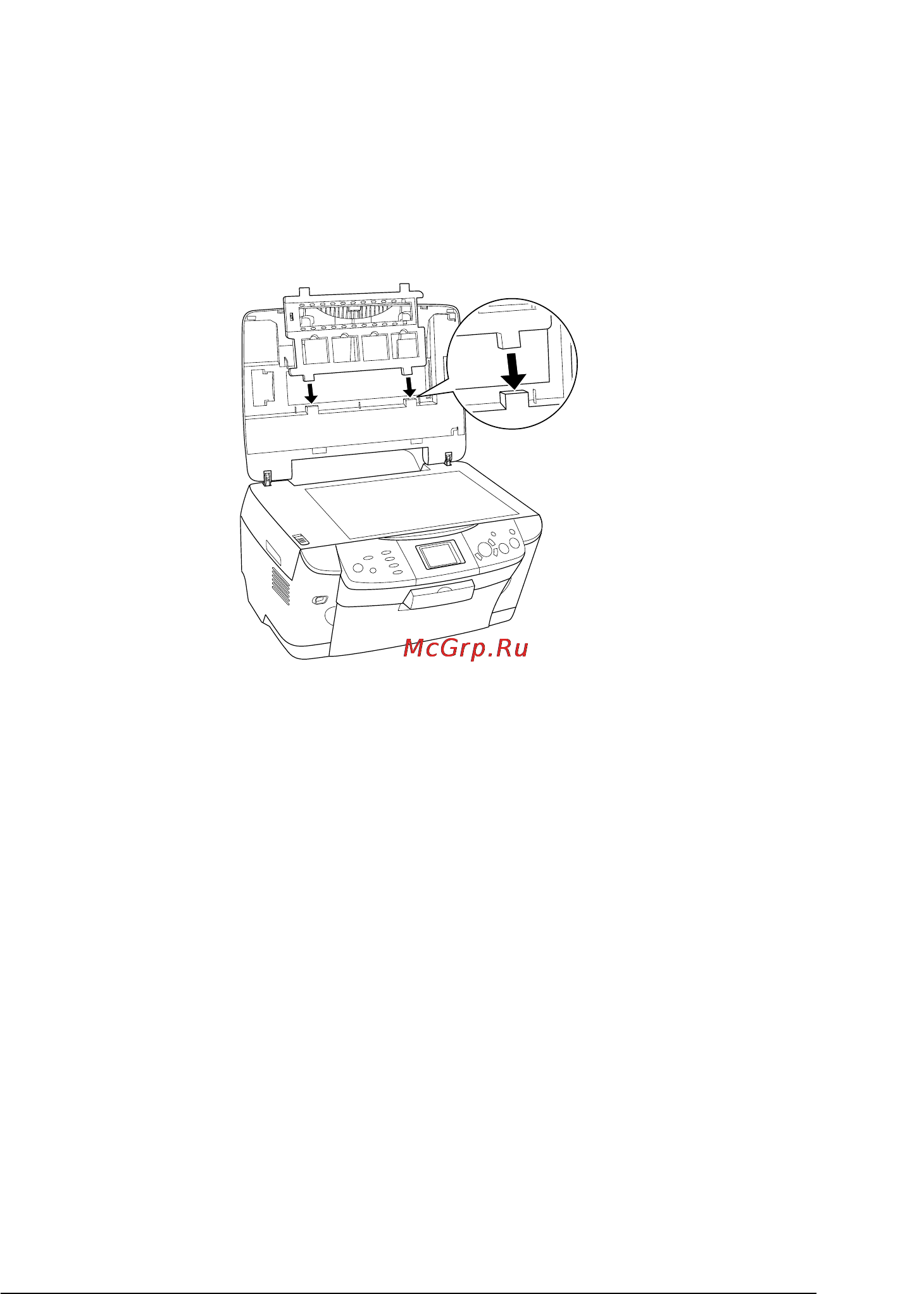 Epson Stylus Photo RX600 [53/96] Хранение держателя пленки