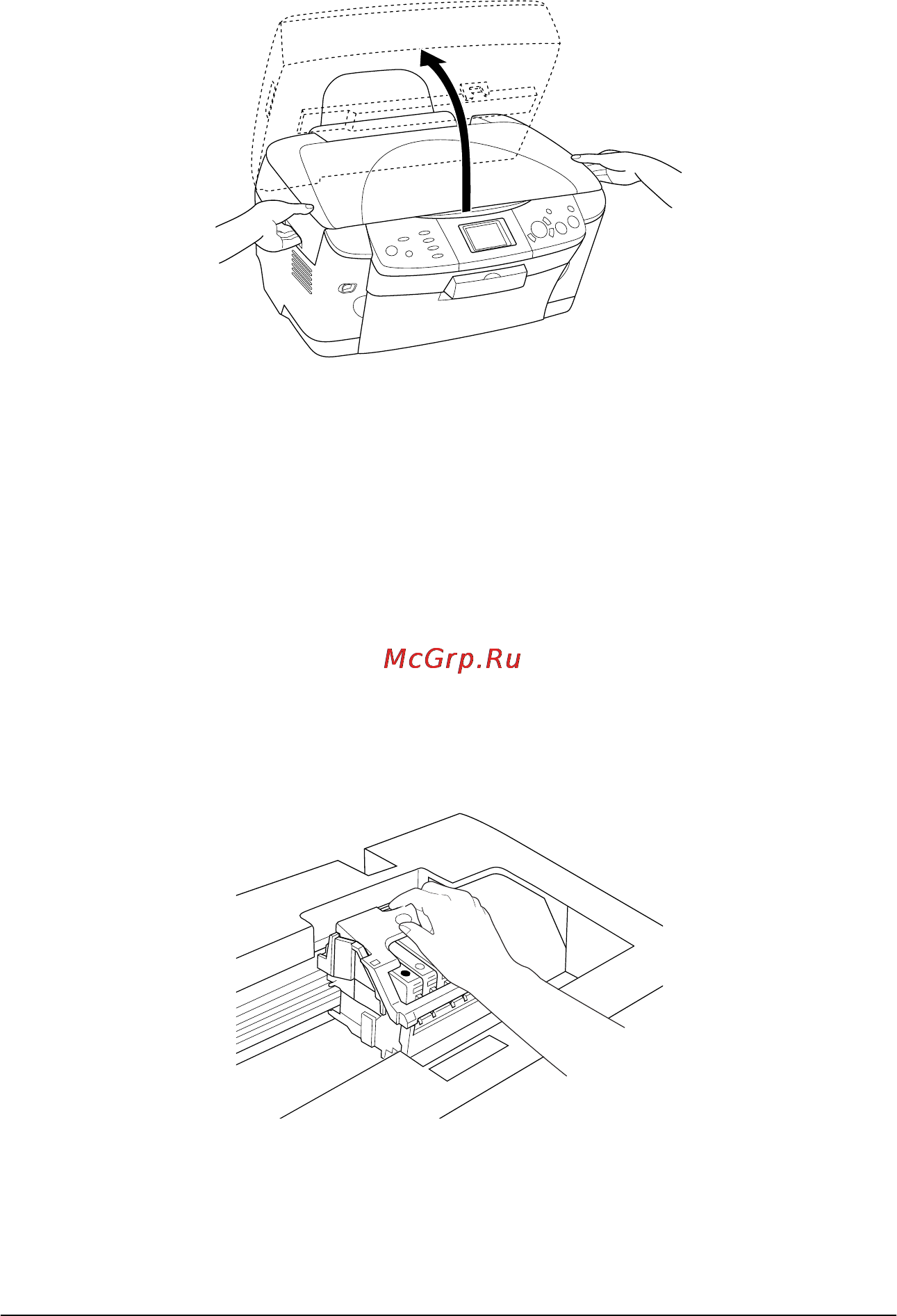Epson Stylus Photo RX600 [66/96] Замена чернильных картриджей