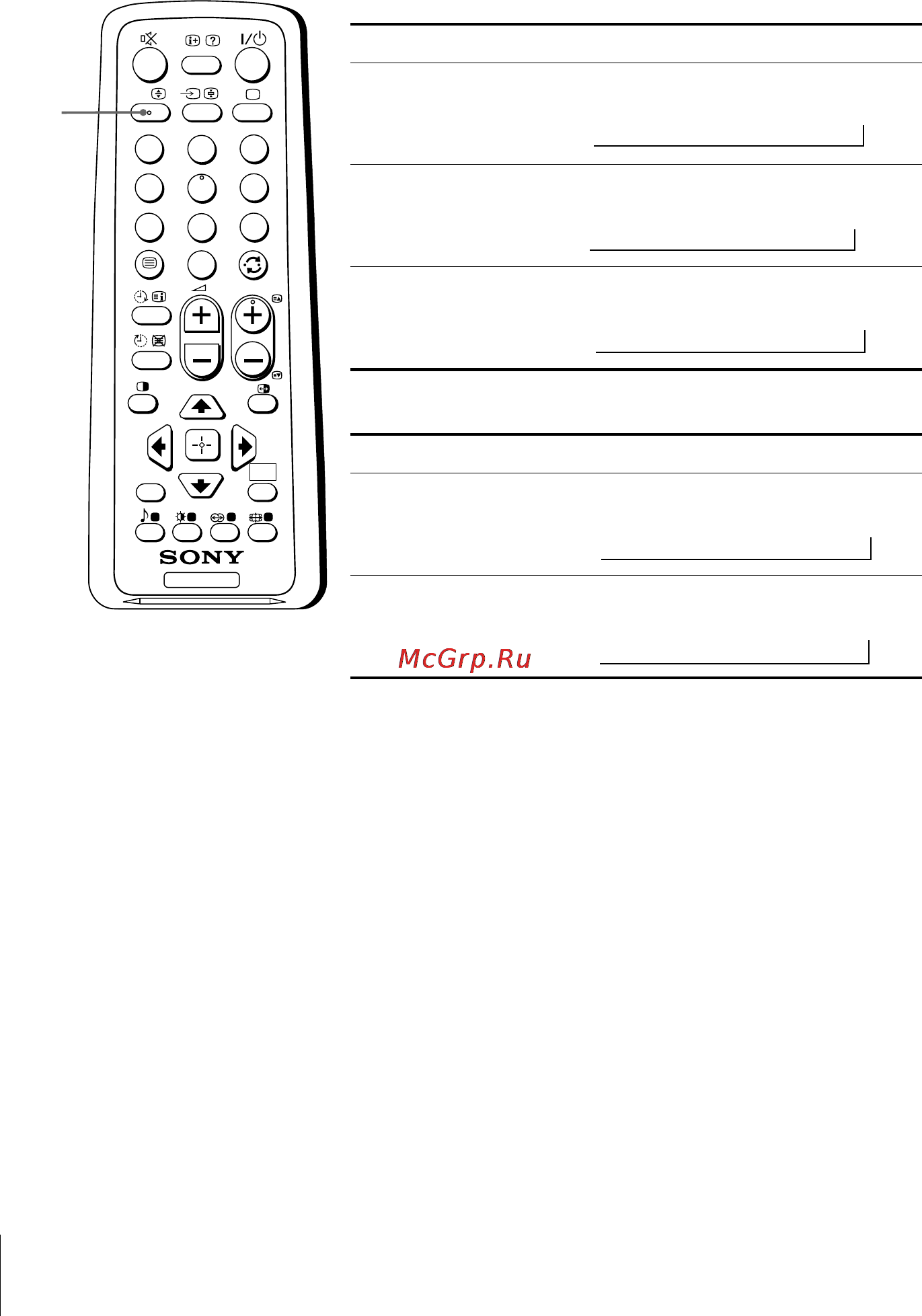 Sony KV-AZ21 [20/47] X enjoying stereo or bilingual programs