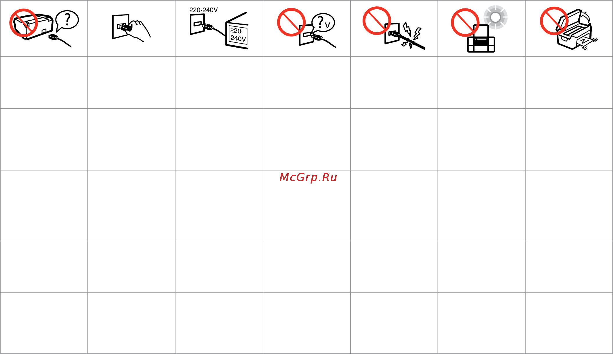 Epson Stylus Photo PX830FWD [9/164] Important safety instructions