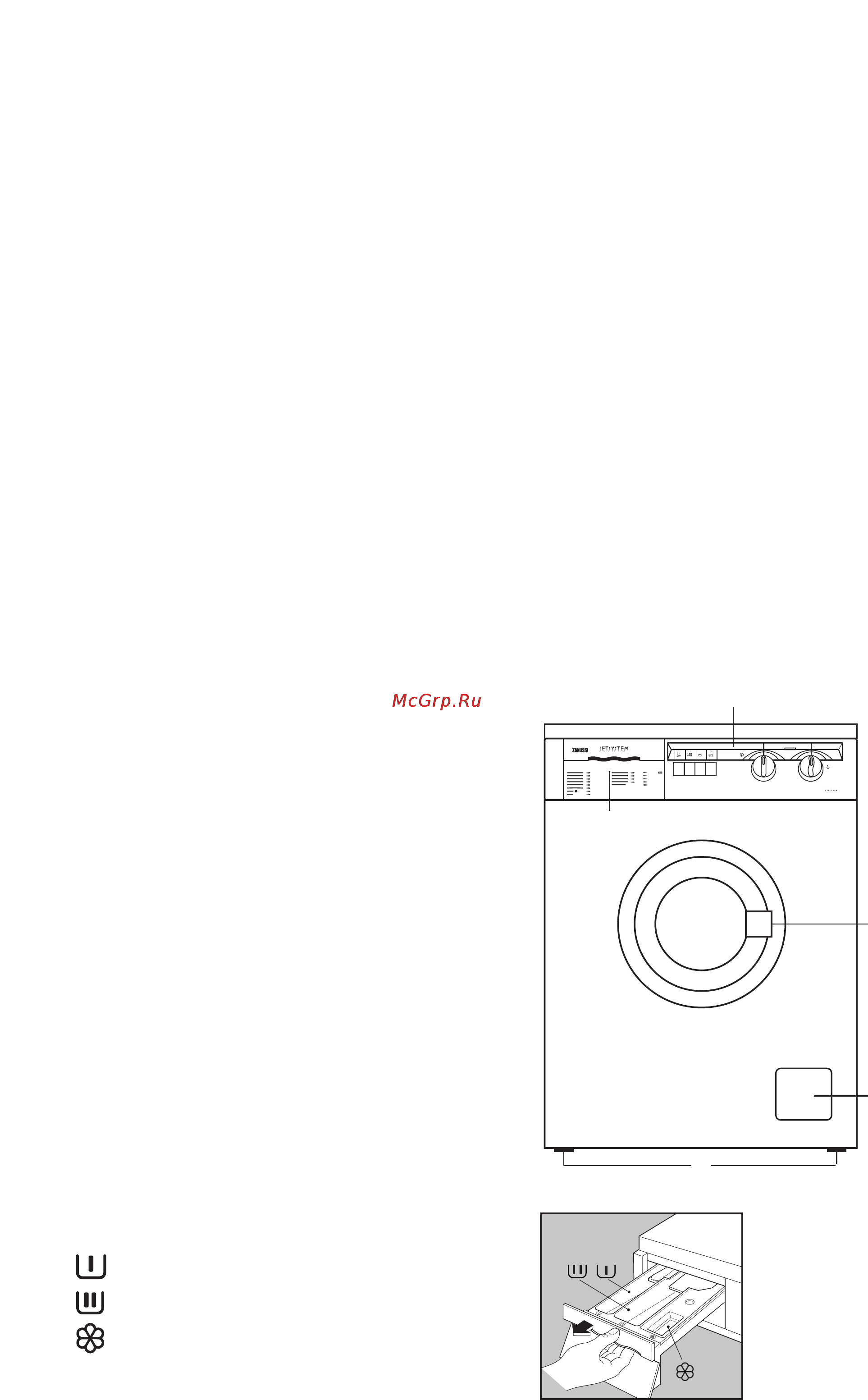 Zanussi FJS 1184 [47/104] Beskrivning av maskinen