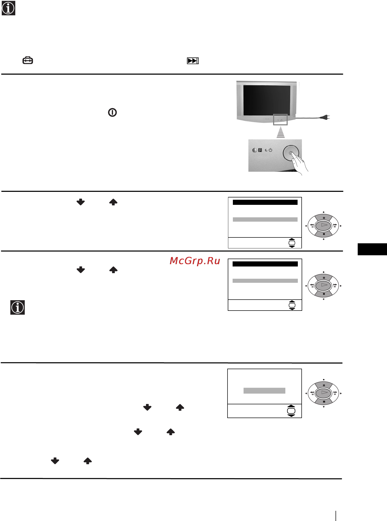 Sony KV-32LS60K [47/124] Zapnutí a automatické naladění tv