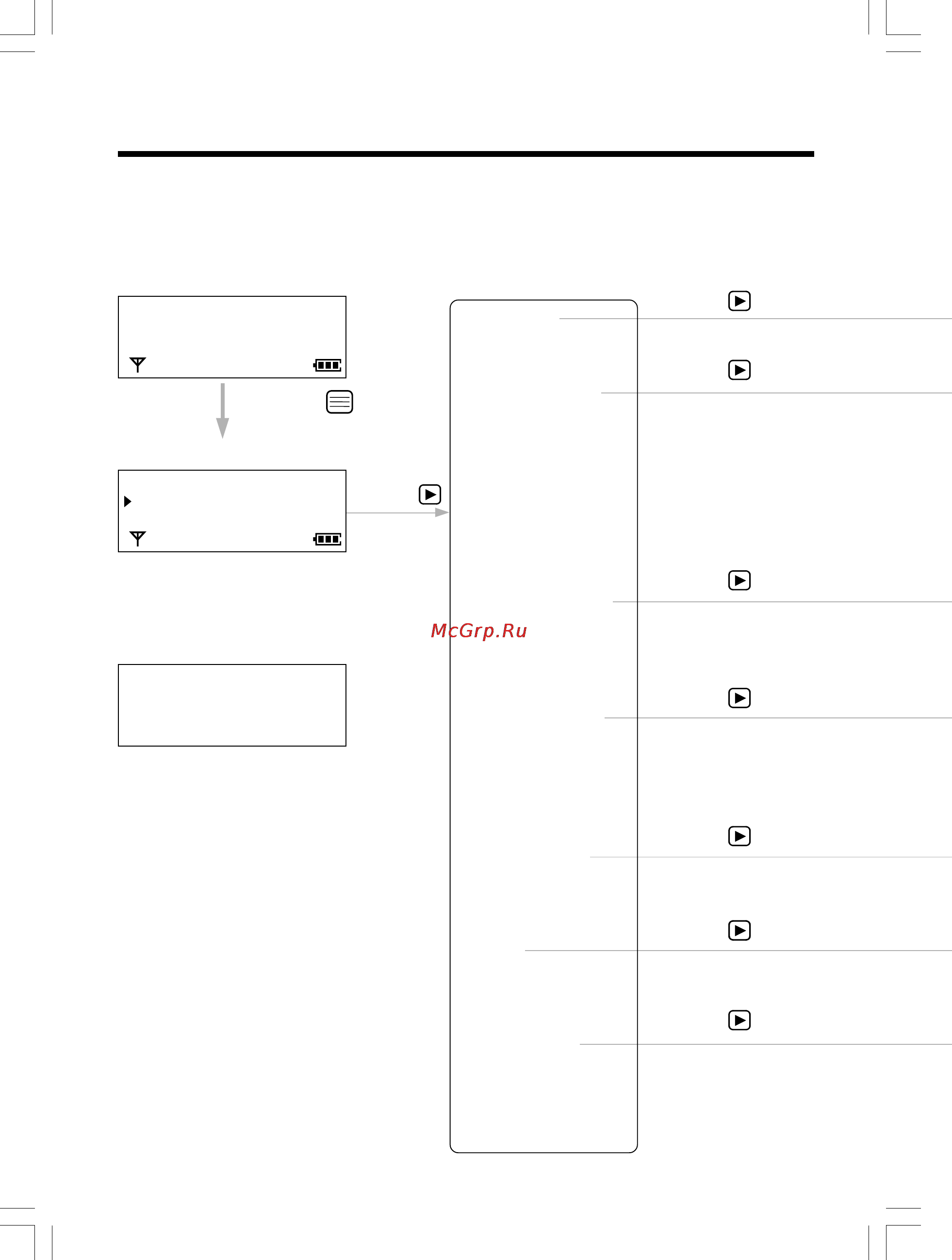 Panasonic KX-TCD735RUM [48/117] Сводка программируемых функций для трубки
