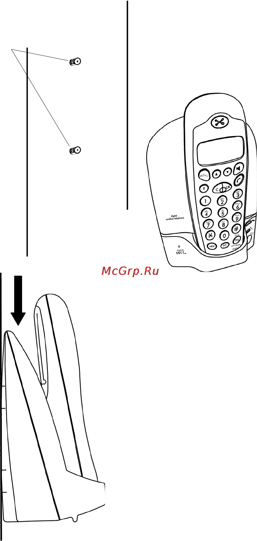 Voxtel Select 4100 [11/40] Установка на стену
