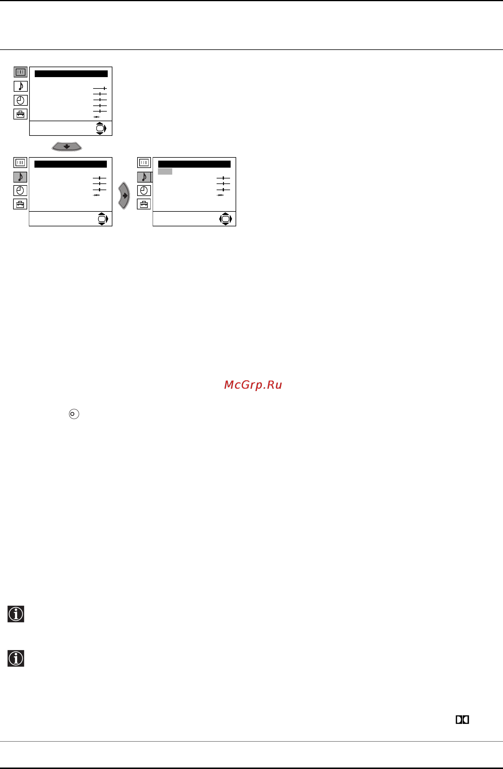 Sony KV-32CS71K [50/144] Úvod a použití různých menu