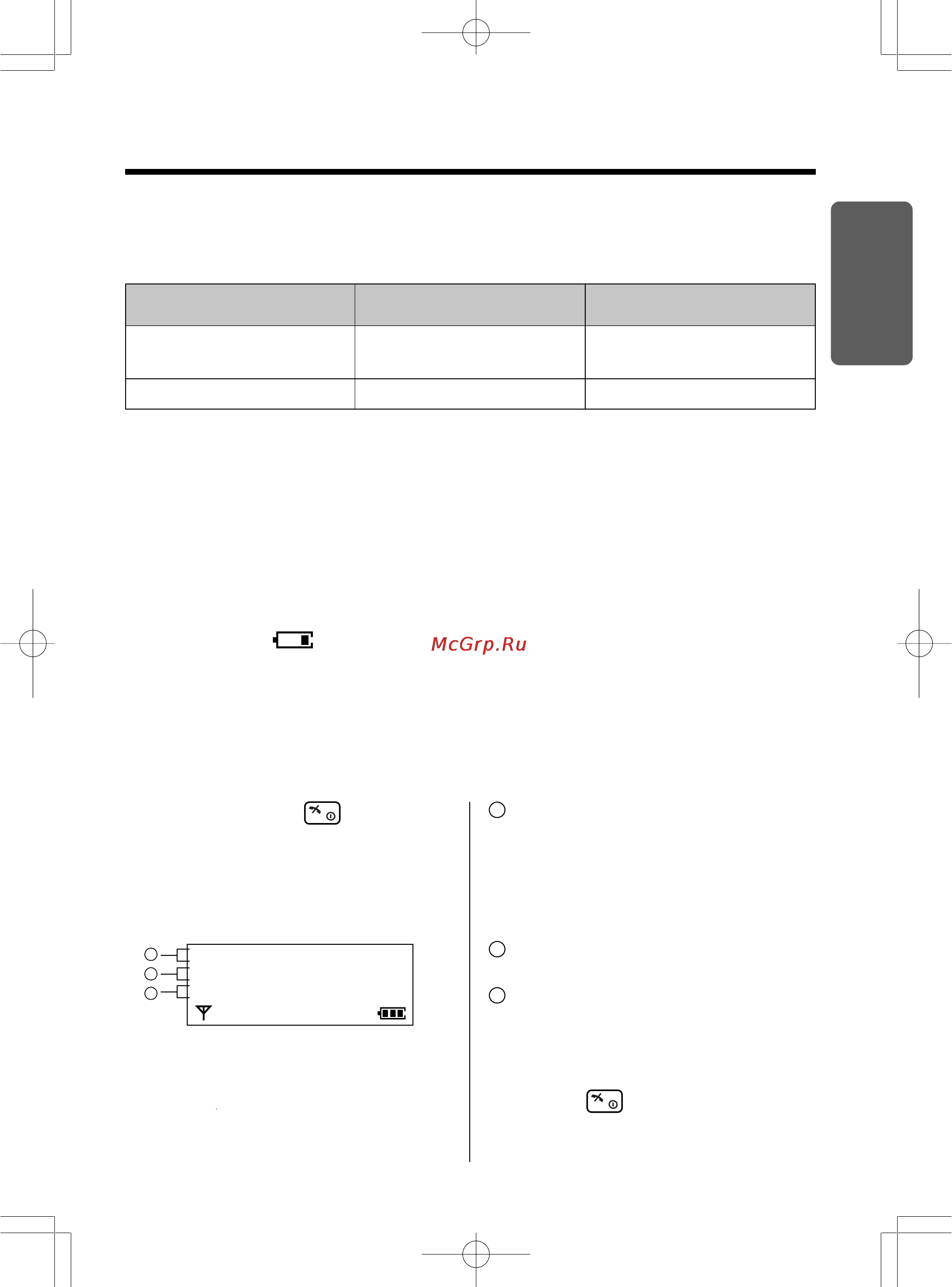 Panasonic KX-TCD715RUM [11/88] Информация об аккумуляторных батареях
